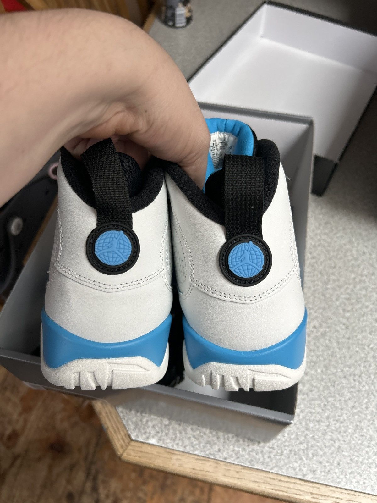 Jordan Brand Air Jordan 9 Powder Blue Size US 9.5 / EU 42-43 - 6 Thumbnail