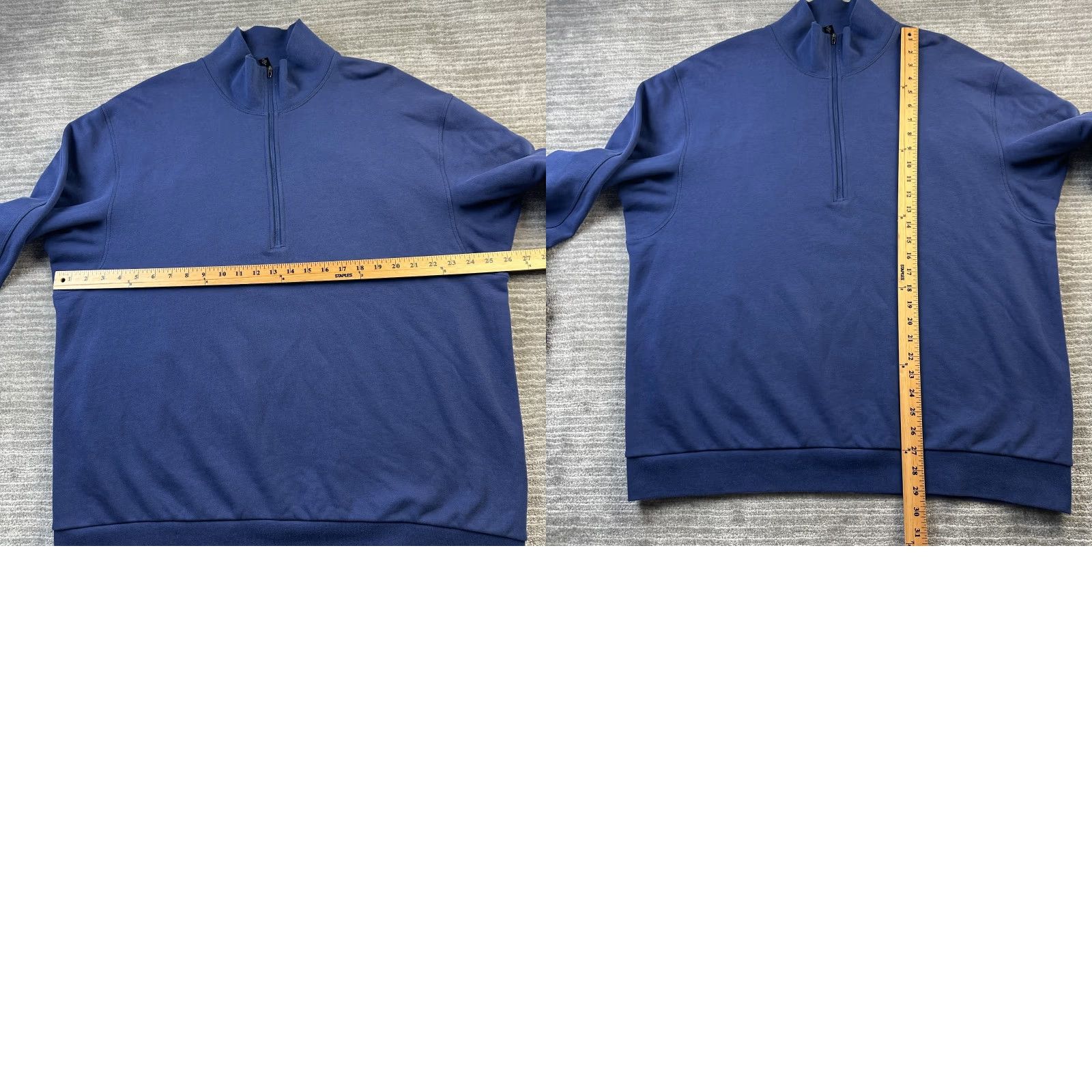 Lululemon Lululemon Mens Sweater Extra Large Blue Half Zip French Terry Oversized Size US S / EU 44-46 / 1 - 8 Thumbnail