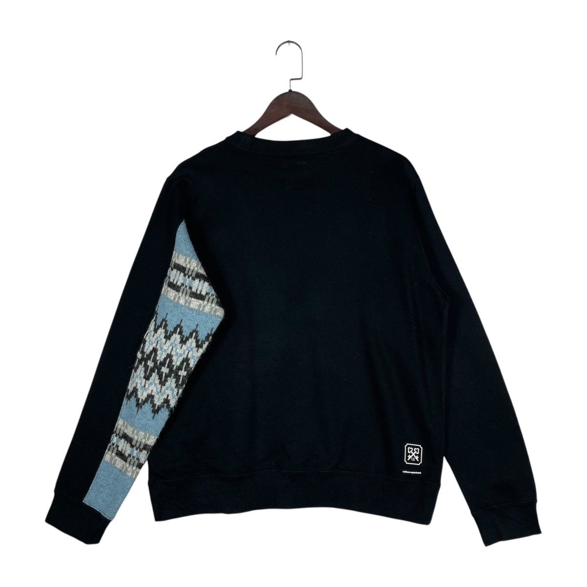 uniform experiment Uniform Experiment Nordic Knit Patch Sweatshirt Size US L / EU 52-54 / 3 - 1 Thumbnail