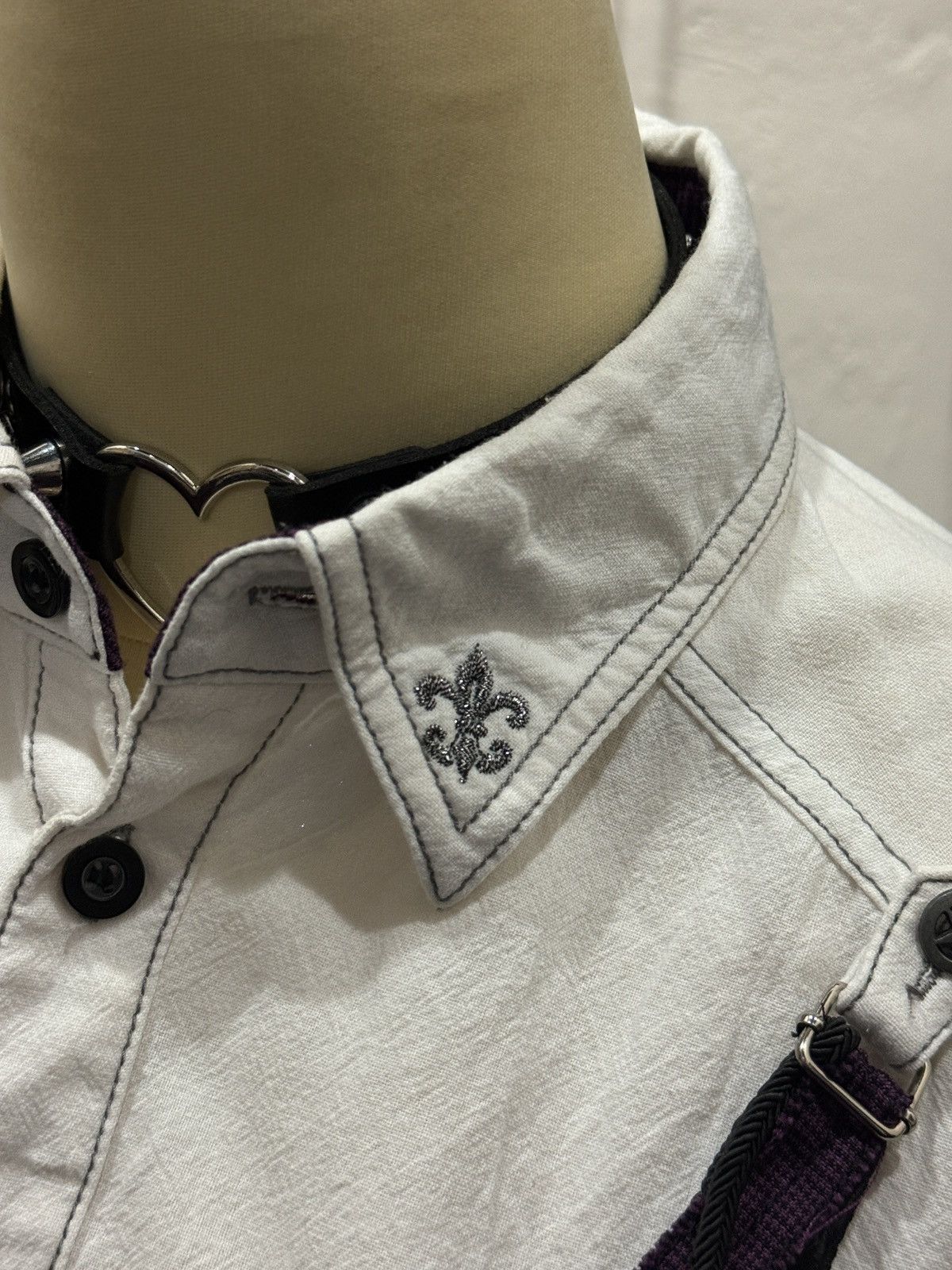 Hysteric Glamour Algonquins Multi Strap White Shirt Size M / US 6-8 / IT 42-44 - 6 Thumbnail