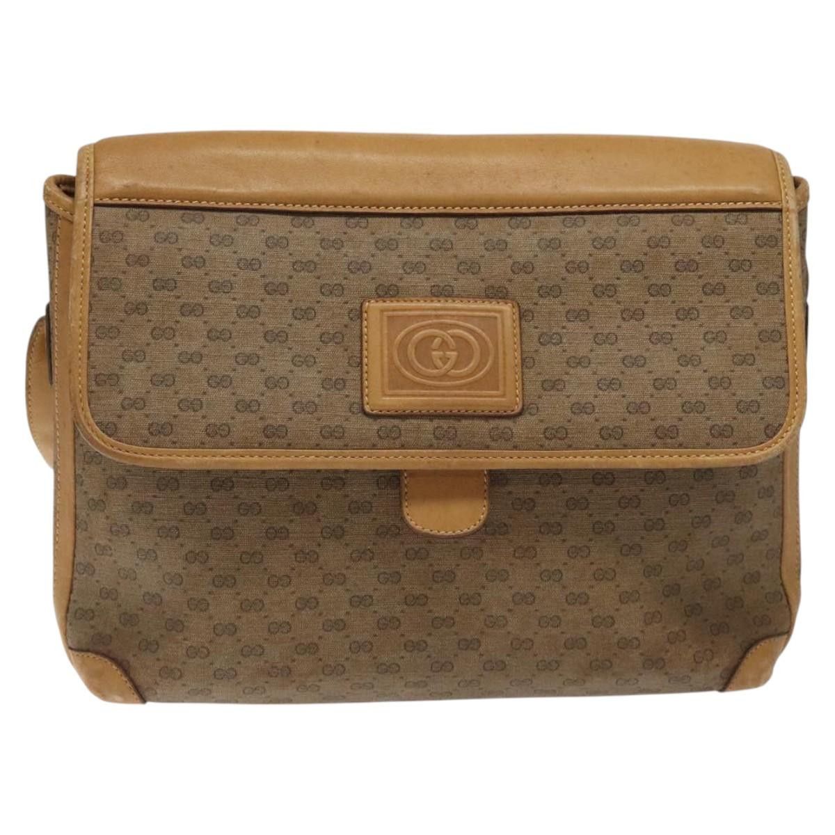 Gucci GUCCI GG Supreme Shoulder Bag Pvc Beige Gold 001 261 001 261 Size ONE SIZE - 2 Thumbnail