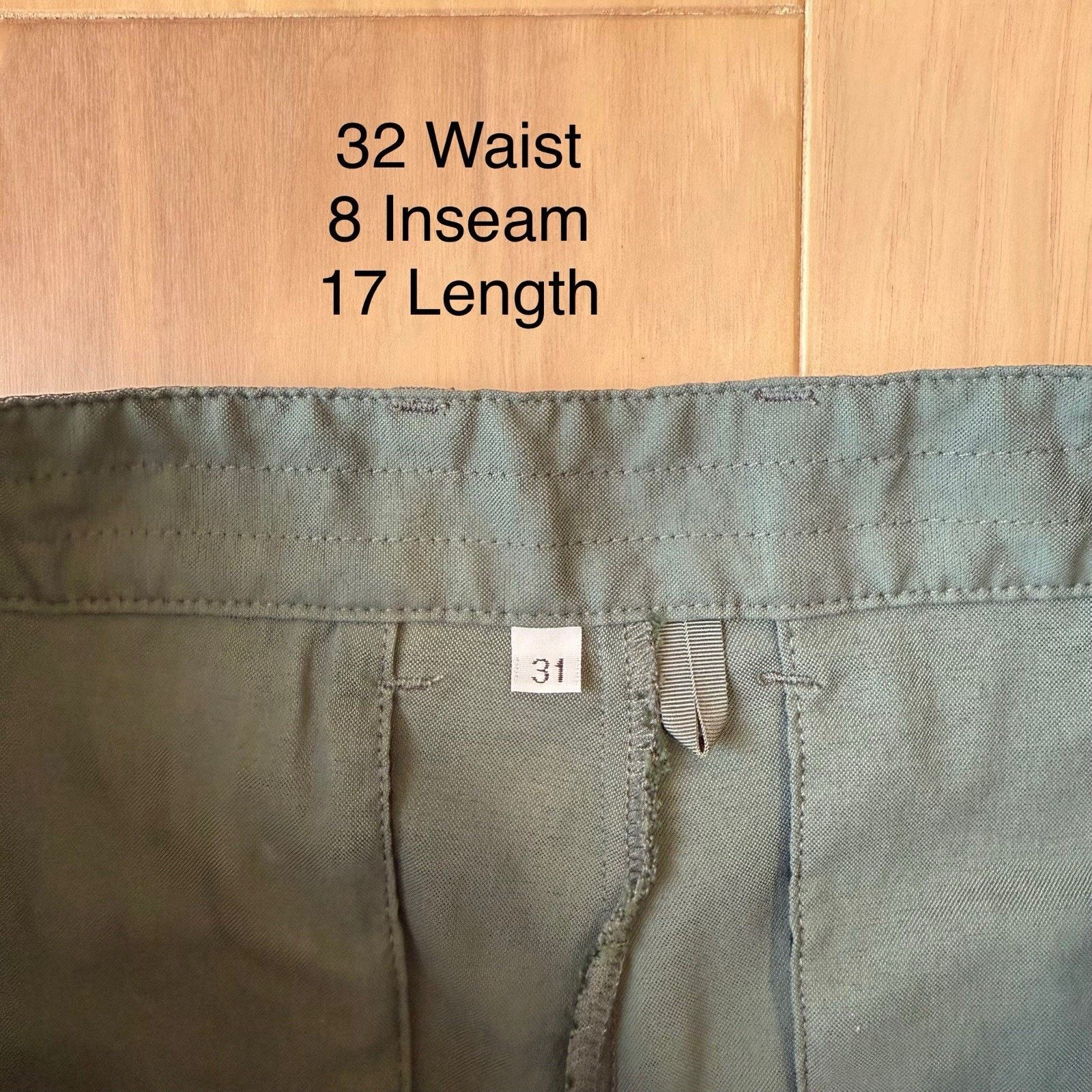 Outlier Outlier New Way Shorts 32 Green Lightweight F Cloth Size US 32 / EU 48 - 5 Thumbnail