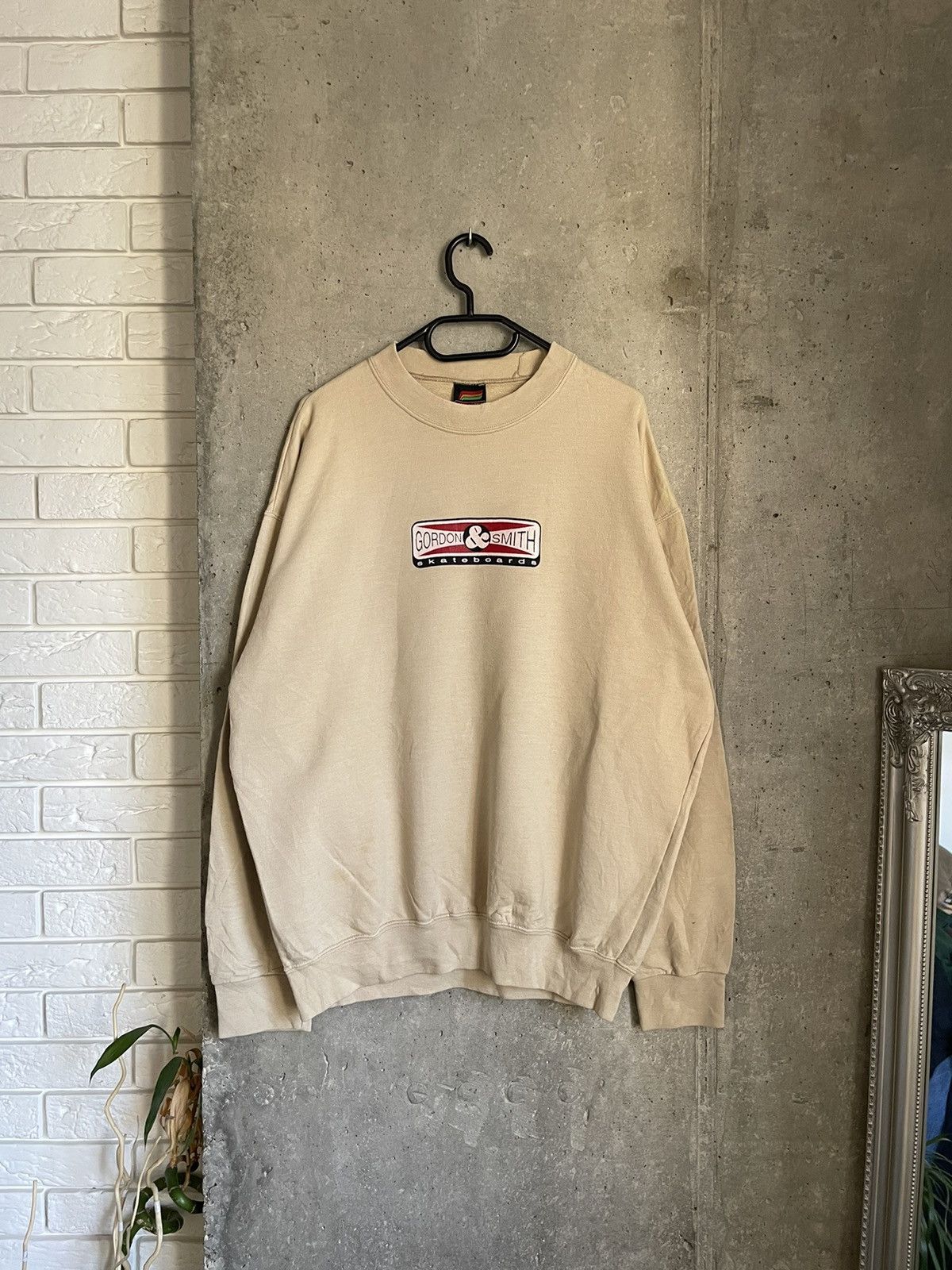Vintage × Welcome Skateboards Vintage 90s Gordon and Smith Skateboards Sweatshirt Sk8 Y2k Size US XL / EU 56 / 4 - 2 Thumbnail