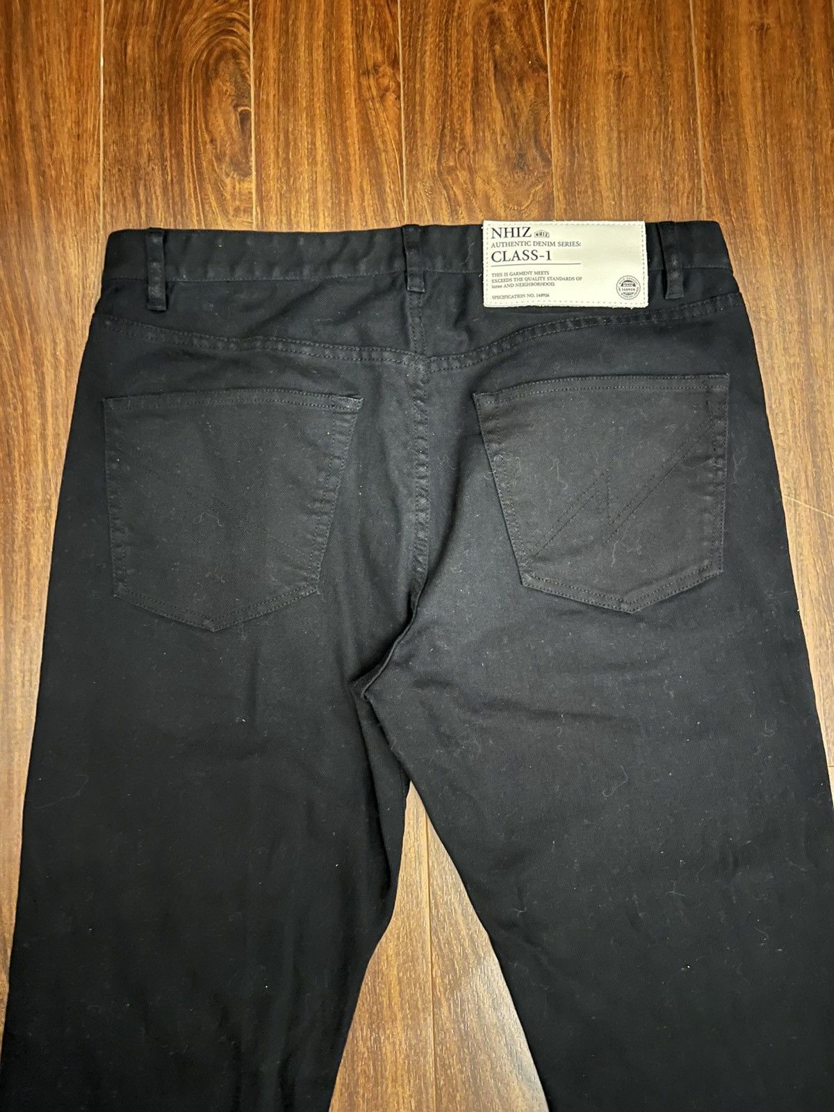 Neighborhood Neighbourhood x IZZUE NHIZ Class-1 Jeans in Black Size US 34 / EU 50 - 9 Thumbnail