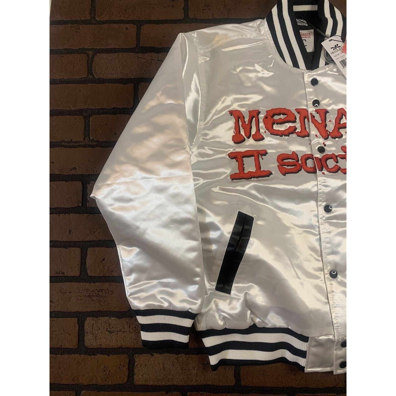 Other MENACE II SOCIETY Headgear Classics White Jacket~New~S- 2XL Size US L / EU 52-54 / 3 - 3 Thumbnail