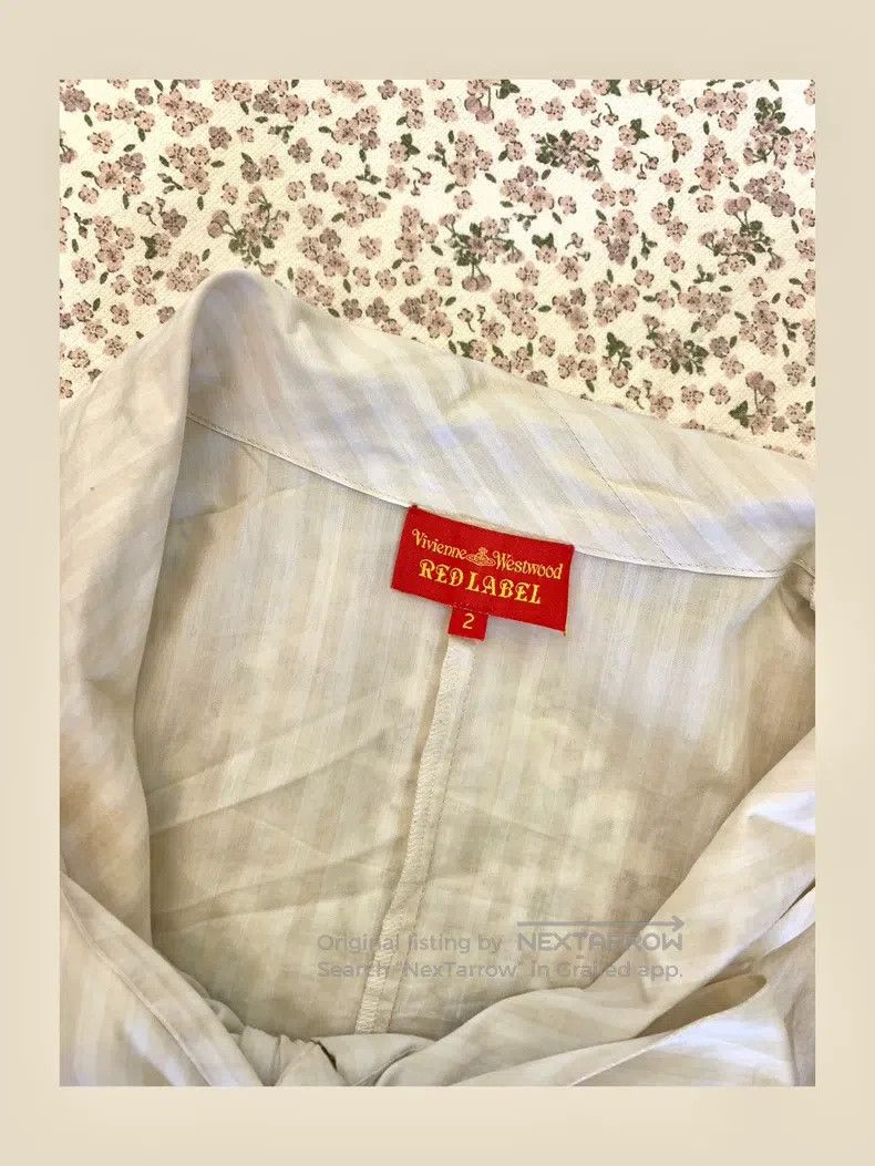 Vivienne Westwood Vivienne Westwood Striped Shirt vintage second-hand produc Size M / US 6-8 / IT 42-44 - 6 Thumbnail