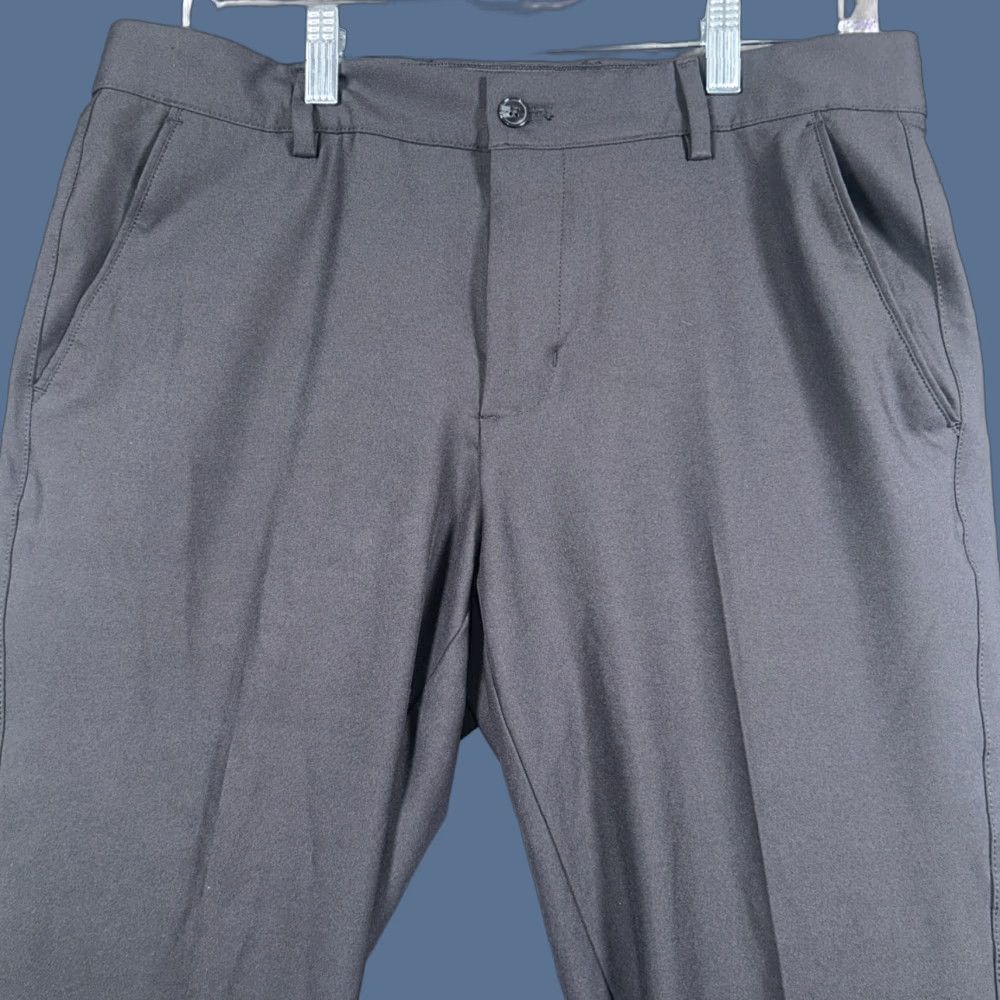Vintage Greg Norman Mens Pants 32x30 Black Stretch Performance Chino Sport Regular Straight Trousers Size US 32 / EU 48 - 1 Thumbnail