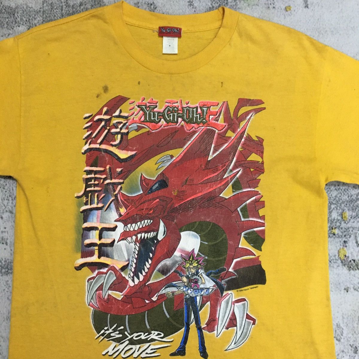 Anime × Vintage Vintage 1998 Yu Gi Oh By Kazuki Takahashi Size US S / EU 44-46 / 1 - 7 Thumbnail