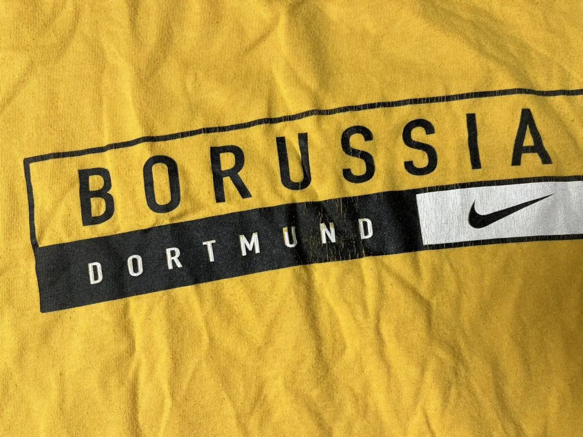 Nike Nike borussia T-shirt vintage size XXLARGE Size US XXL / EU 58 / 5 - 4 Thumbnail