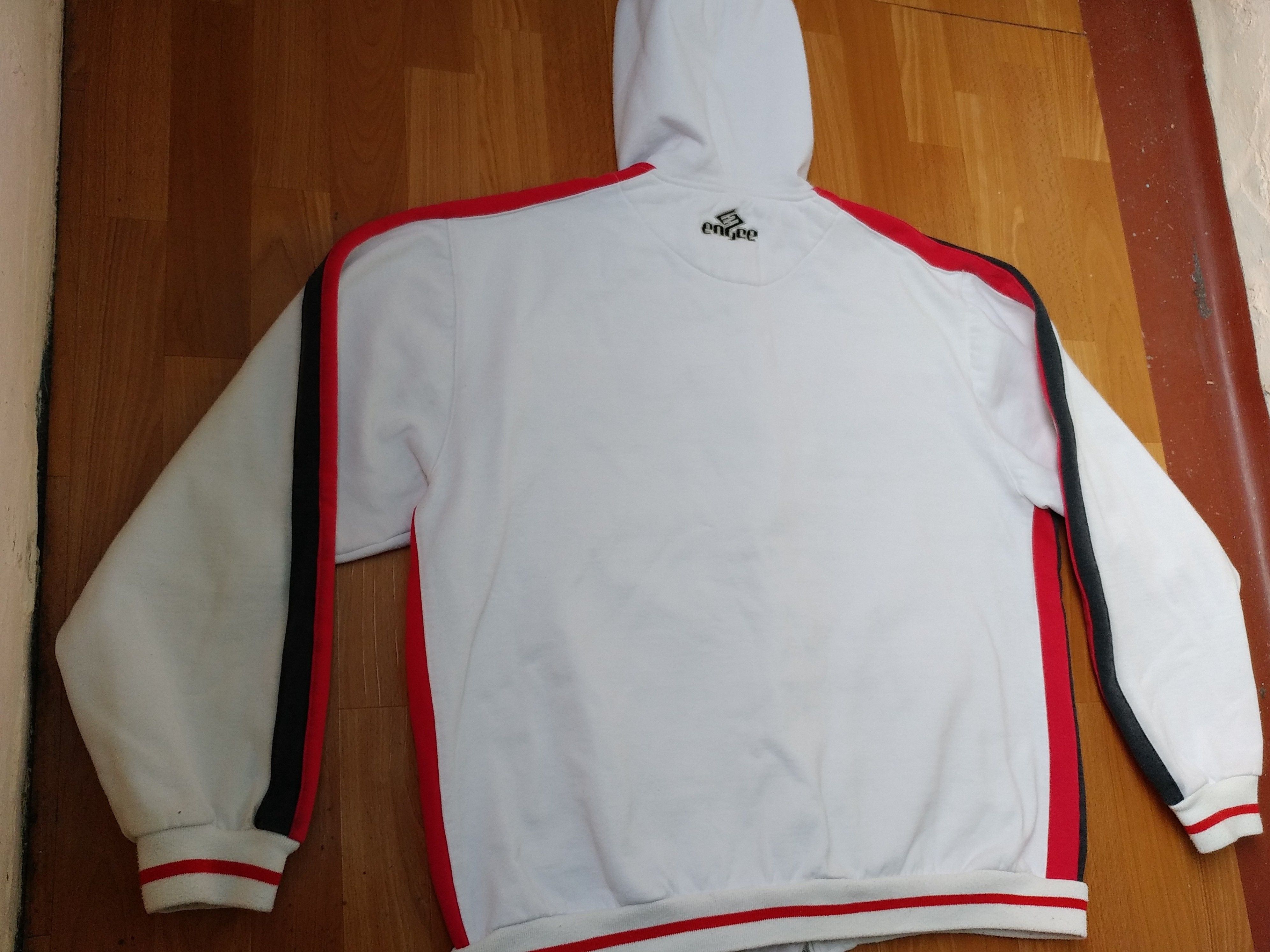 Enyce Enyce hoodie, white sweat shirt of vintage 90s hip-hop XXL Size US XXL / EU 58 / 5 - 8 Thumbnail