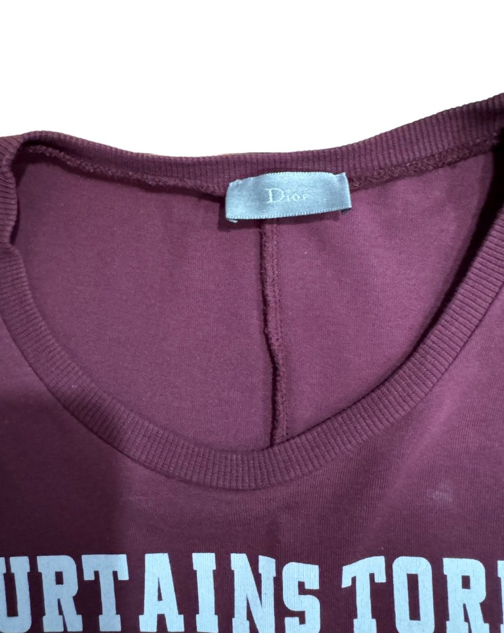 Dior × Hedi Slimane Dior Homme Hedi Slimane In The Morning Tee Size US M / EU 48-50 / 2 - 2 Thumbnail