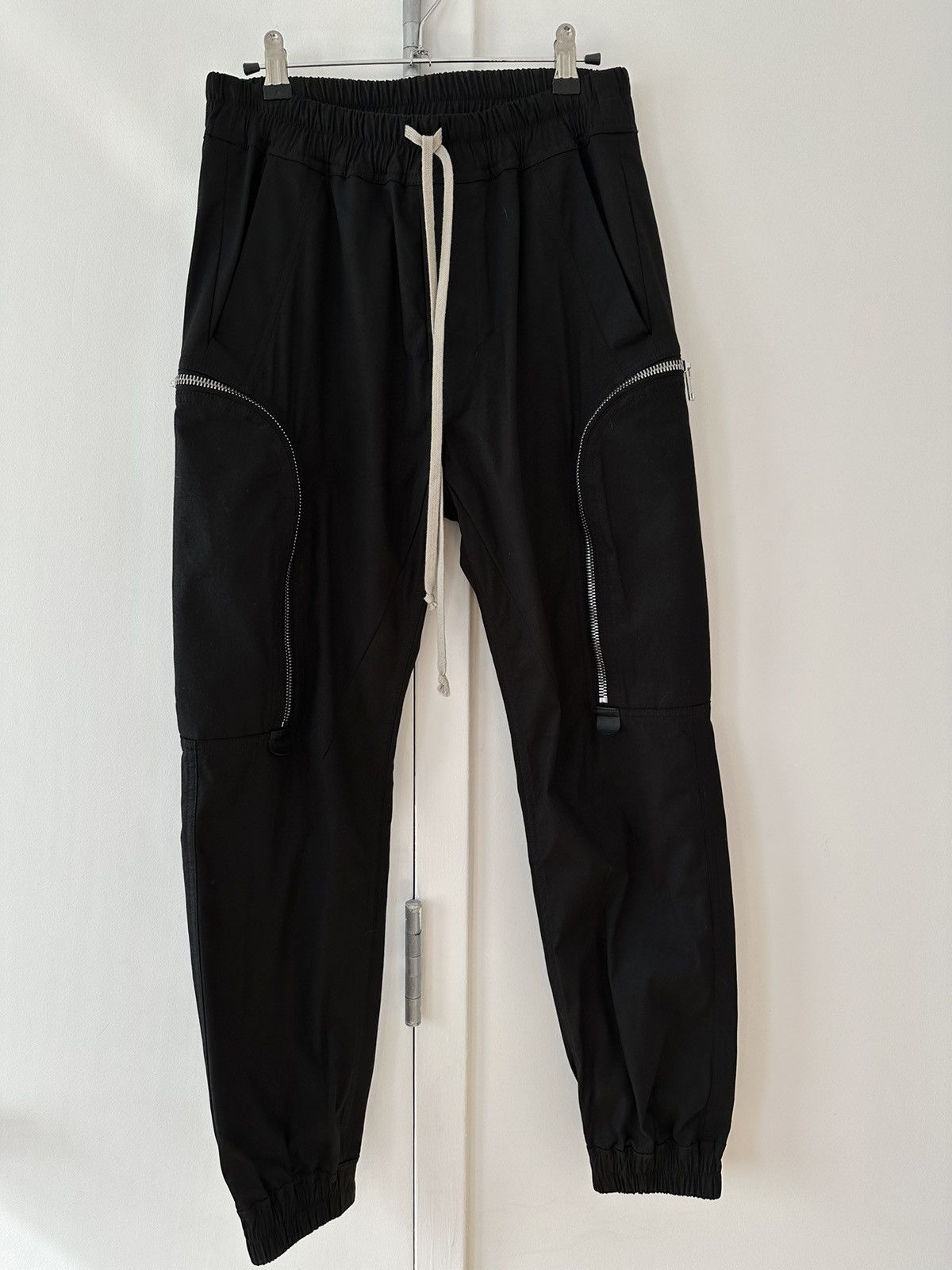 Rick Owens Rick Owens Cargo Jog Zip Black | Grailed