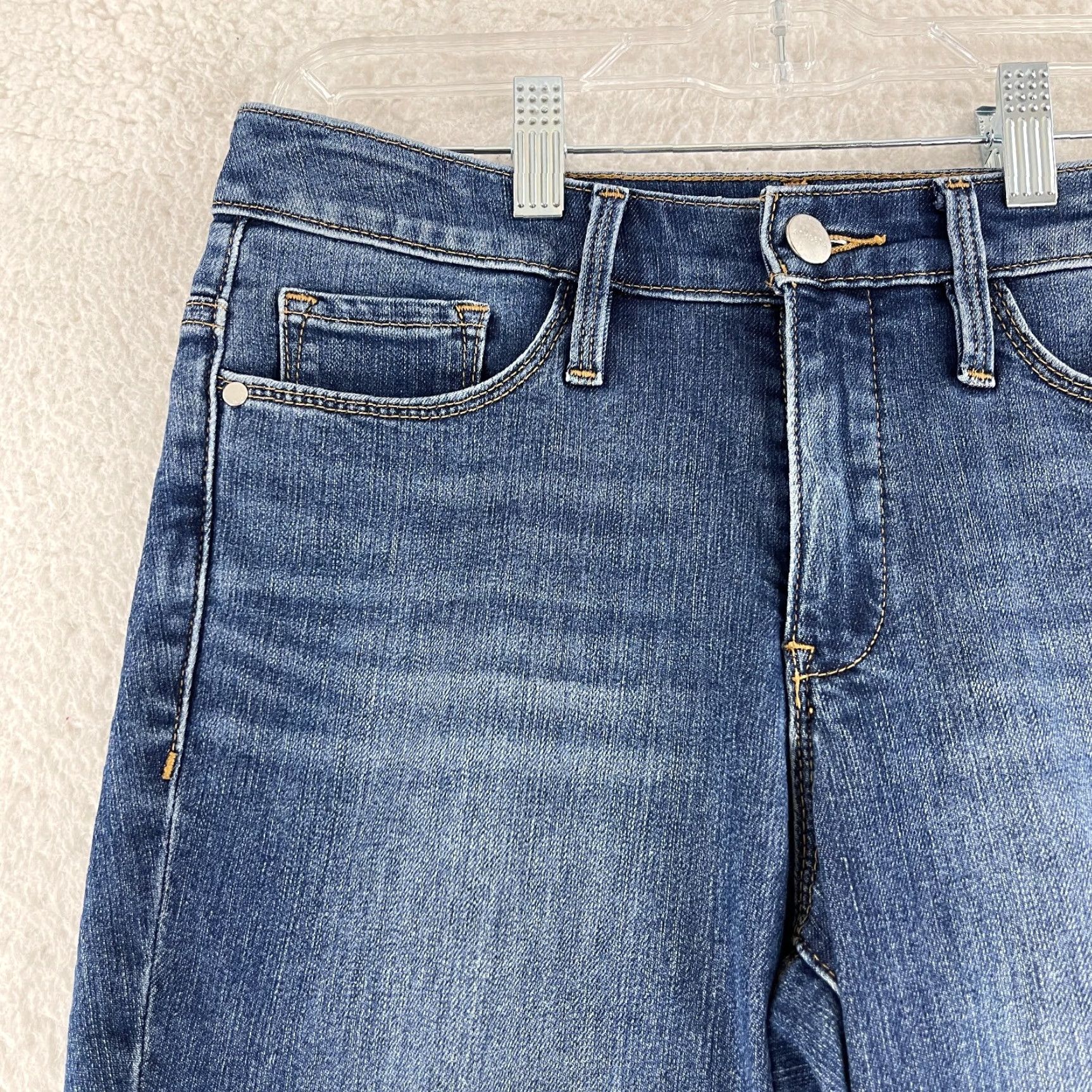 Athleta Athleta Jeans Skinny Leg Womens Size 4 Blue Denim Mid-Rise Casual Sculptek Size 27" / US 4 / IT 40 - 4 Thumbnail
