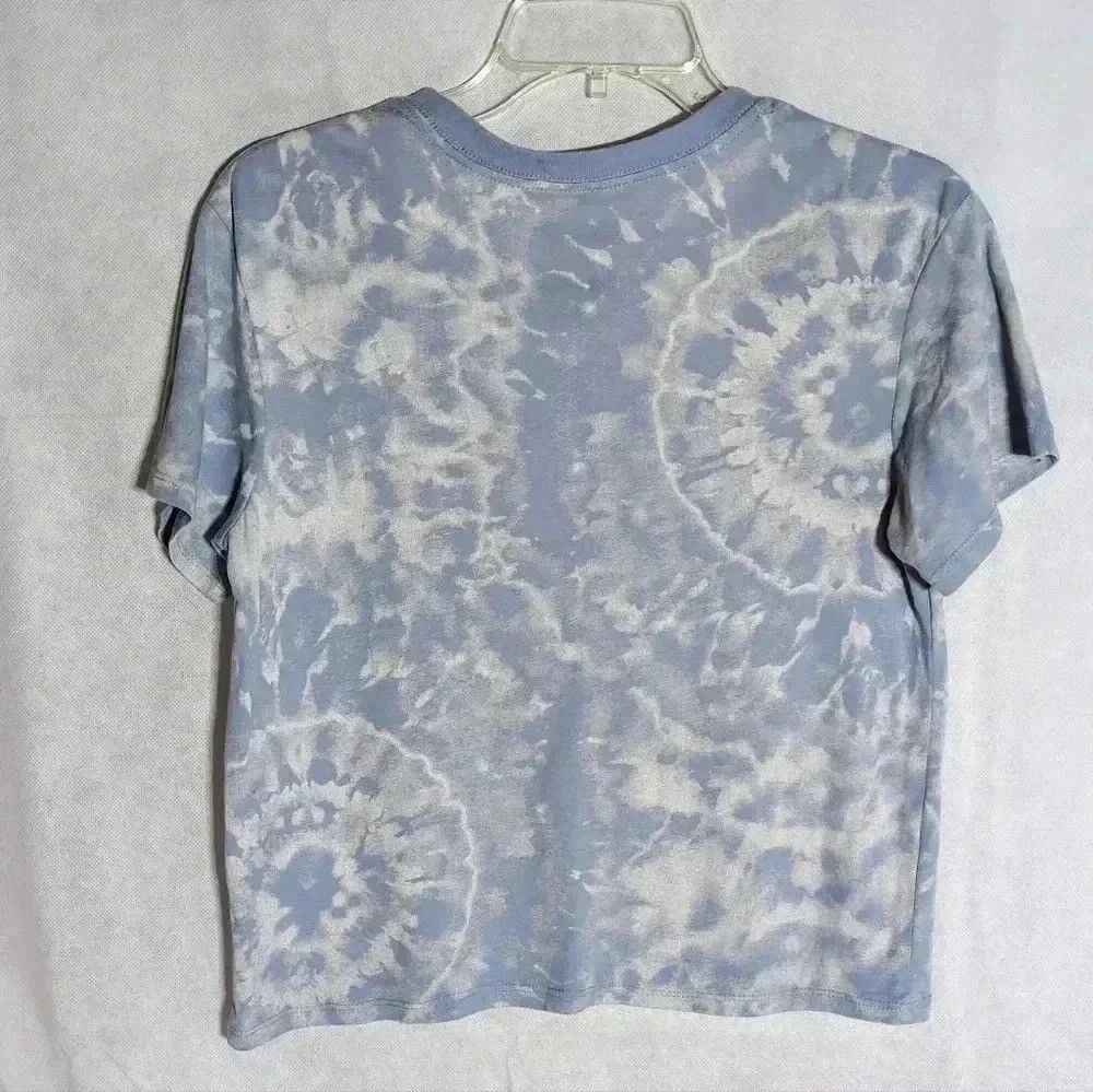 Disney Mickey Mouse walking Blue Tye dyed t shirt by Disney sz S Size US S / EU 44-46 / 1 - 3 Thumbnail
