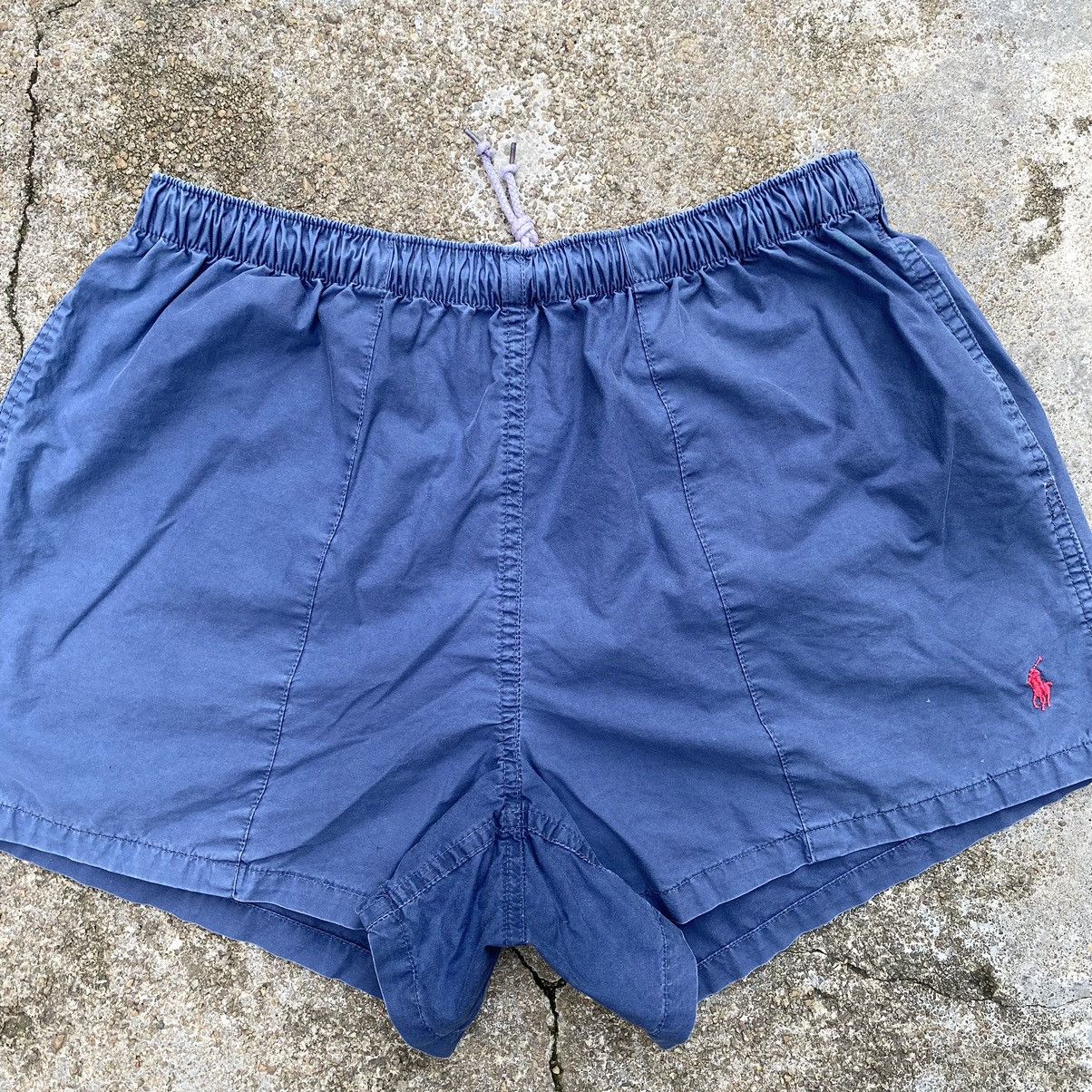 Vintage Vintage 90s Polo Ralph Lauren Short Pants Polo SunFaded Size US 27 - 3 Thumbnail