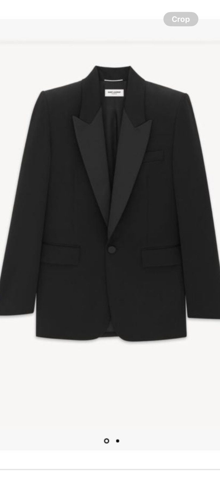 Saint Laurent Paris Saint Laurent tuxedo Blazer. 52/42 $3150 Size 42R - 1 Thumbnail