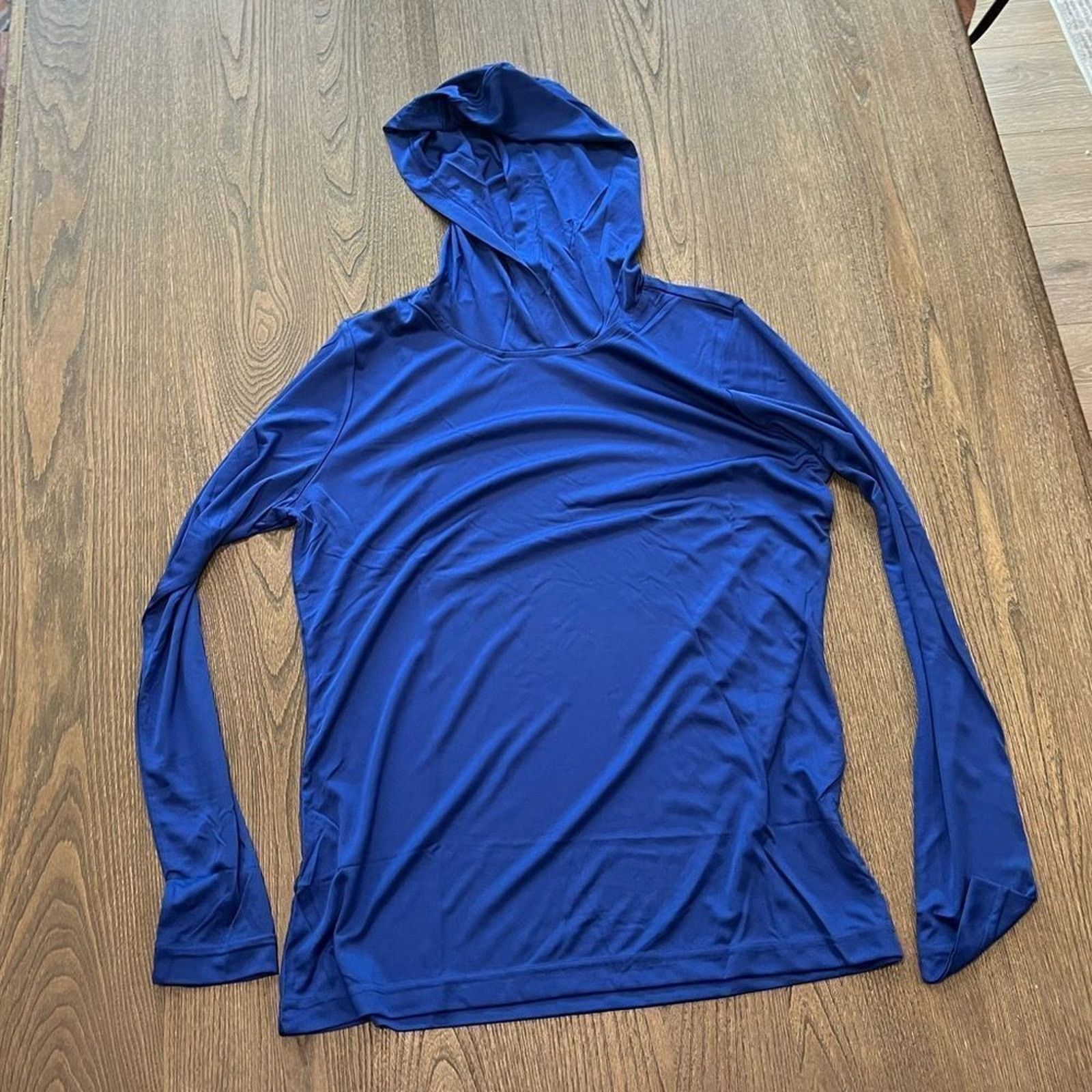 Vintage NWOT Team 365 Cobalt Blue Athletic Hoodie Size M Size M / US 6-8 / IT 42-44 - 1 Thumbnail