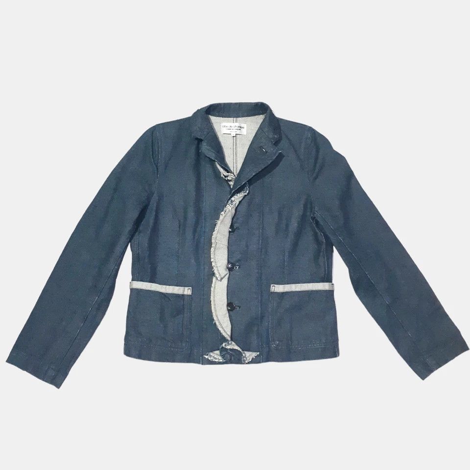 Comme des Garcons Robe De Chambre Comme Des Garcons 2001 Blue Denim Jacket Size M / US 6-8 / IT 42-44 - 1 Thumbnail