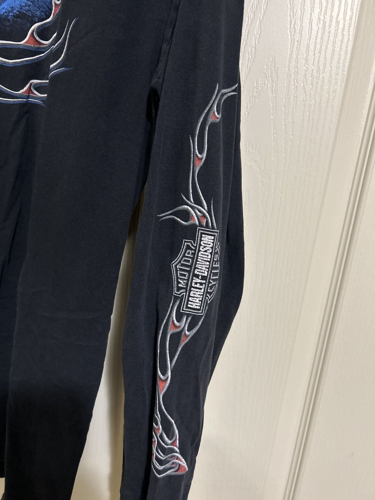 Harley Davidson Eagle print 2006 Harley Davidson long sleeve Size US XL / EU 56 / 4 - 3 Thumbnail