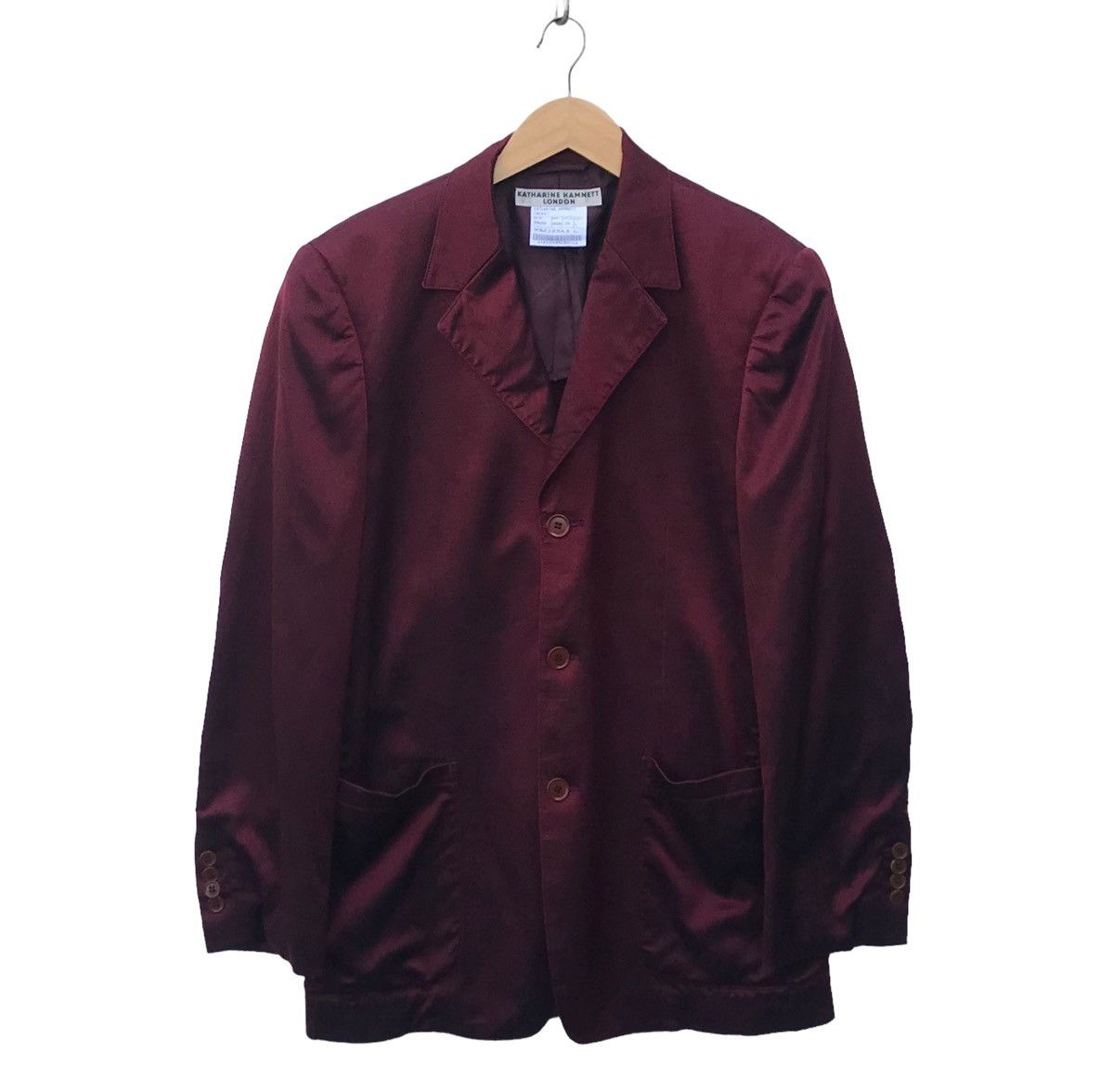 Katharine Hamnett London Katharine Hamnett London Japan Blazer Coat Size US M / EU 48-50 / 2 - 1 Thumbnail