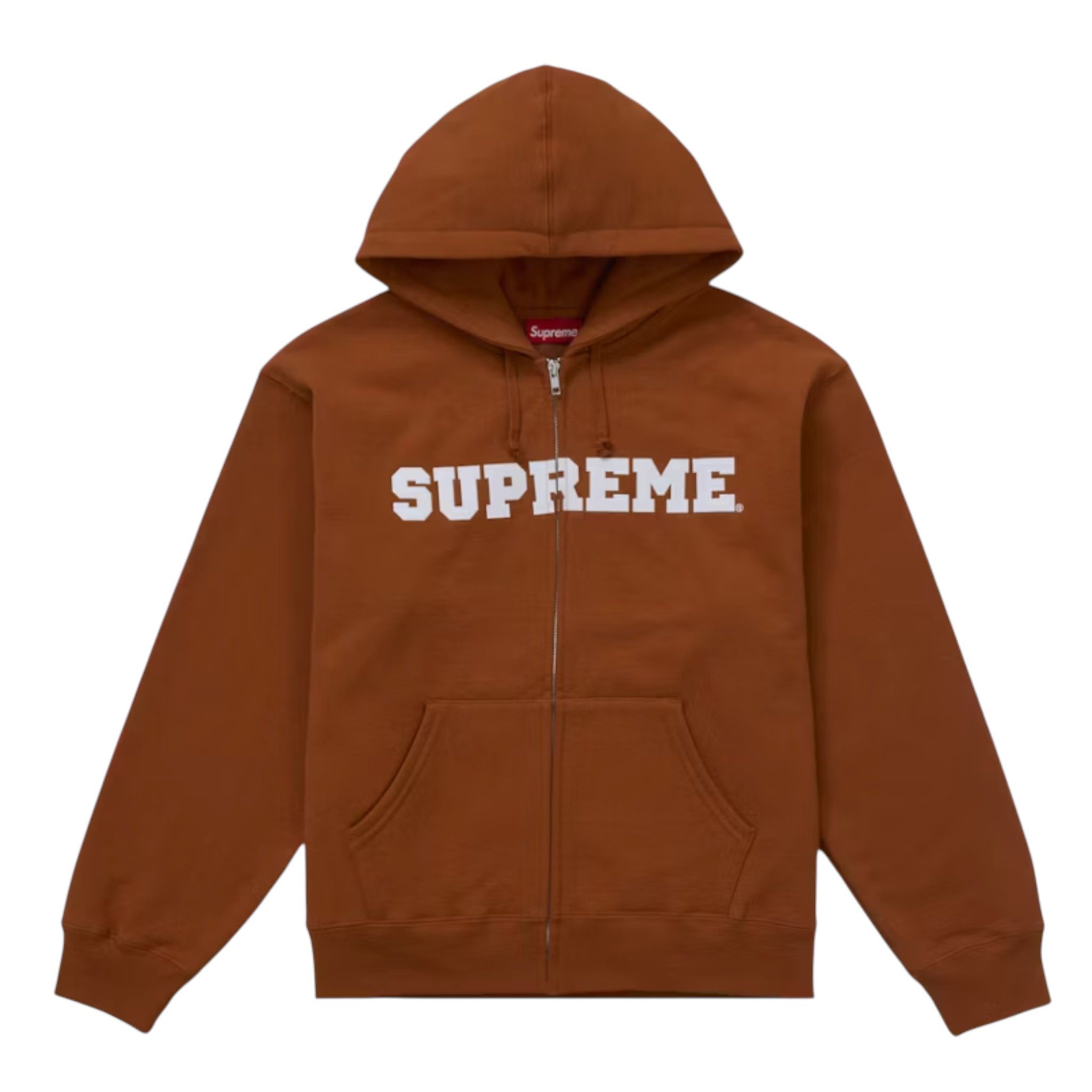 Supreme Collegiate Appliqué Zip Up Hooded Sweatshirt | Grailed