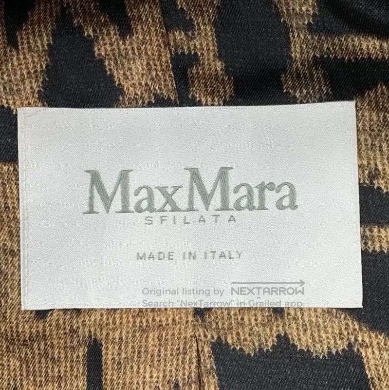 Max Mara MaxMara Brown Alpaca Wool Women's Coat . Size XS / US 0-2 / IT 36-38 - 4 Thumbnail