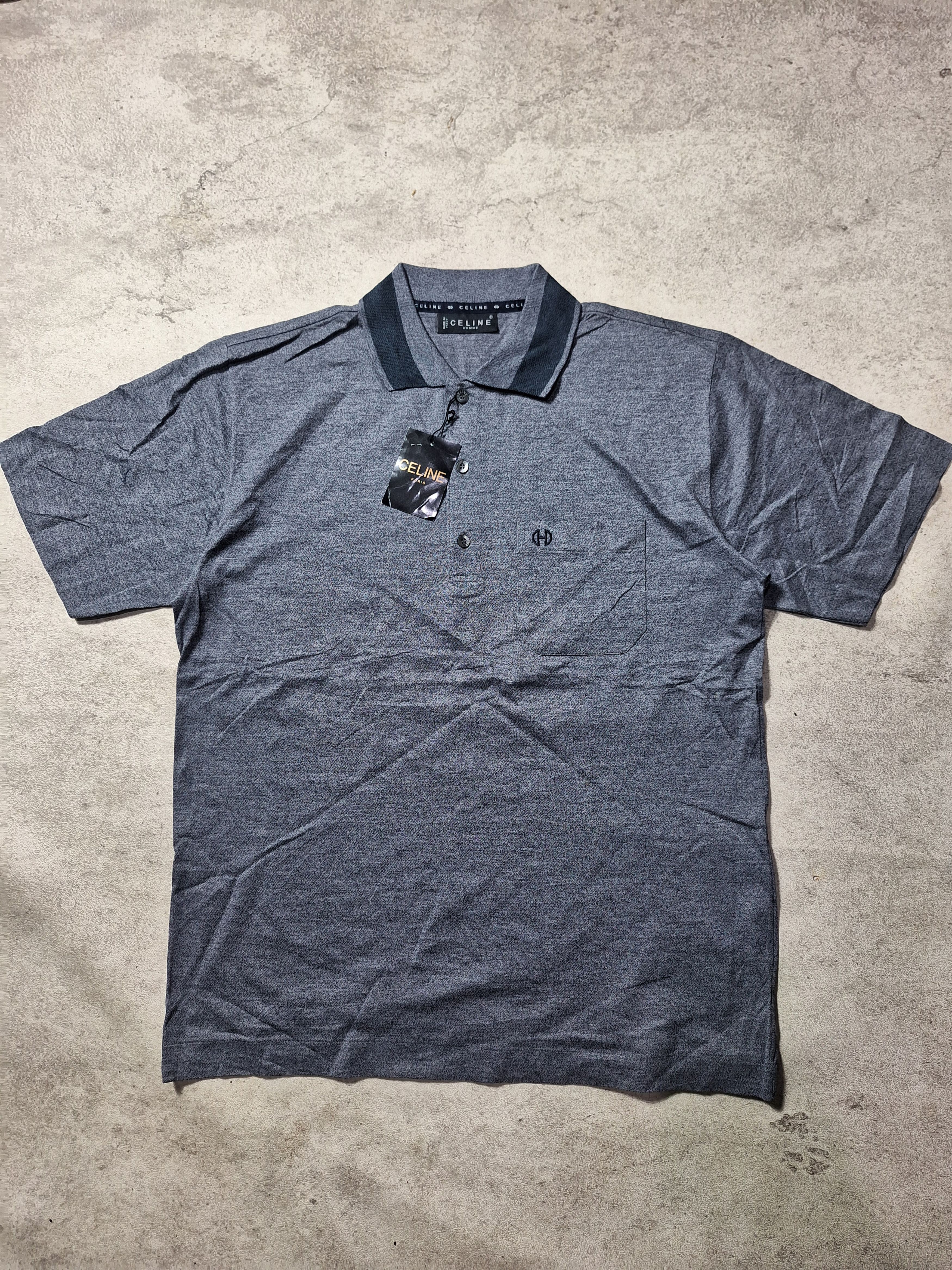 Celine Celine Homme Polo Shirt Size US XL / EU 56 / 4 - 1 Thumbnail