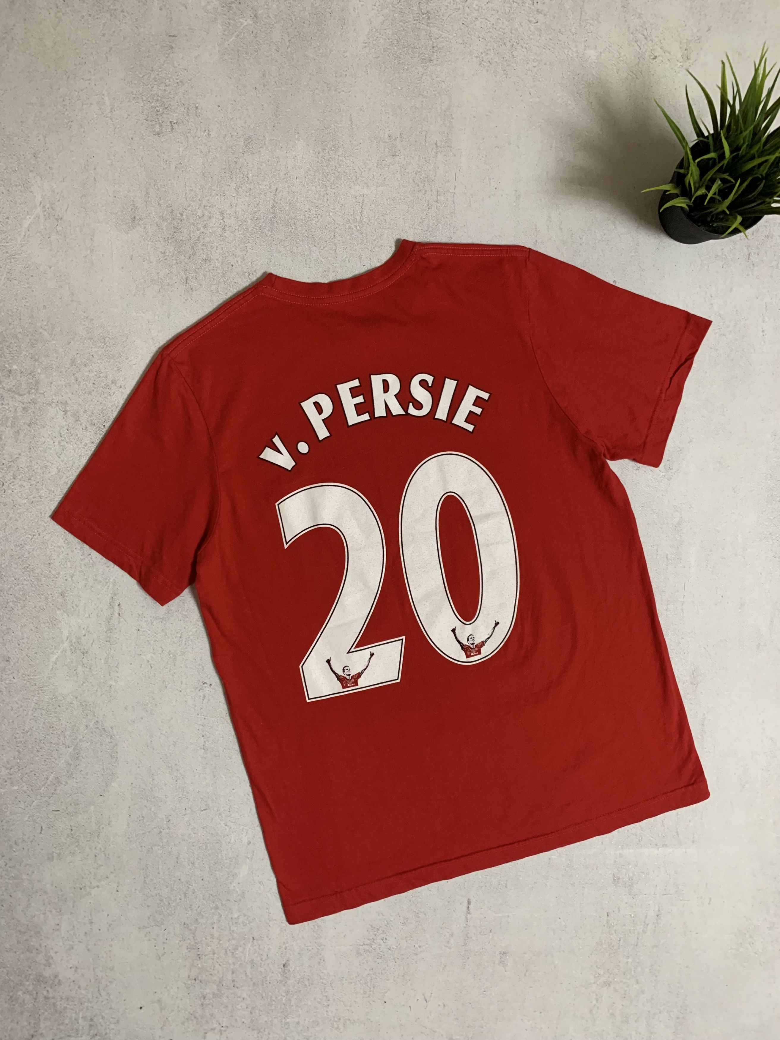 Vintage Vintage Van Persie T Shirt Tee Manchester United 90s Y2K Size US S / EU 44-46 / 1 - 5 Thumbnail