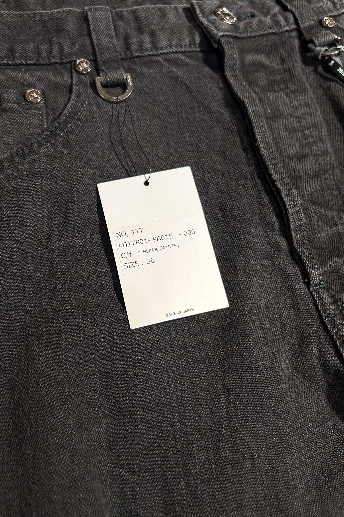 Mastermind Japan MASTERMIND JAPAN BLACK DENIM DISTRESSED JEANS Size US 36 / EU 52 - 6 Thumbnail