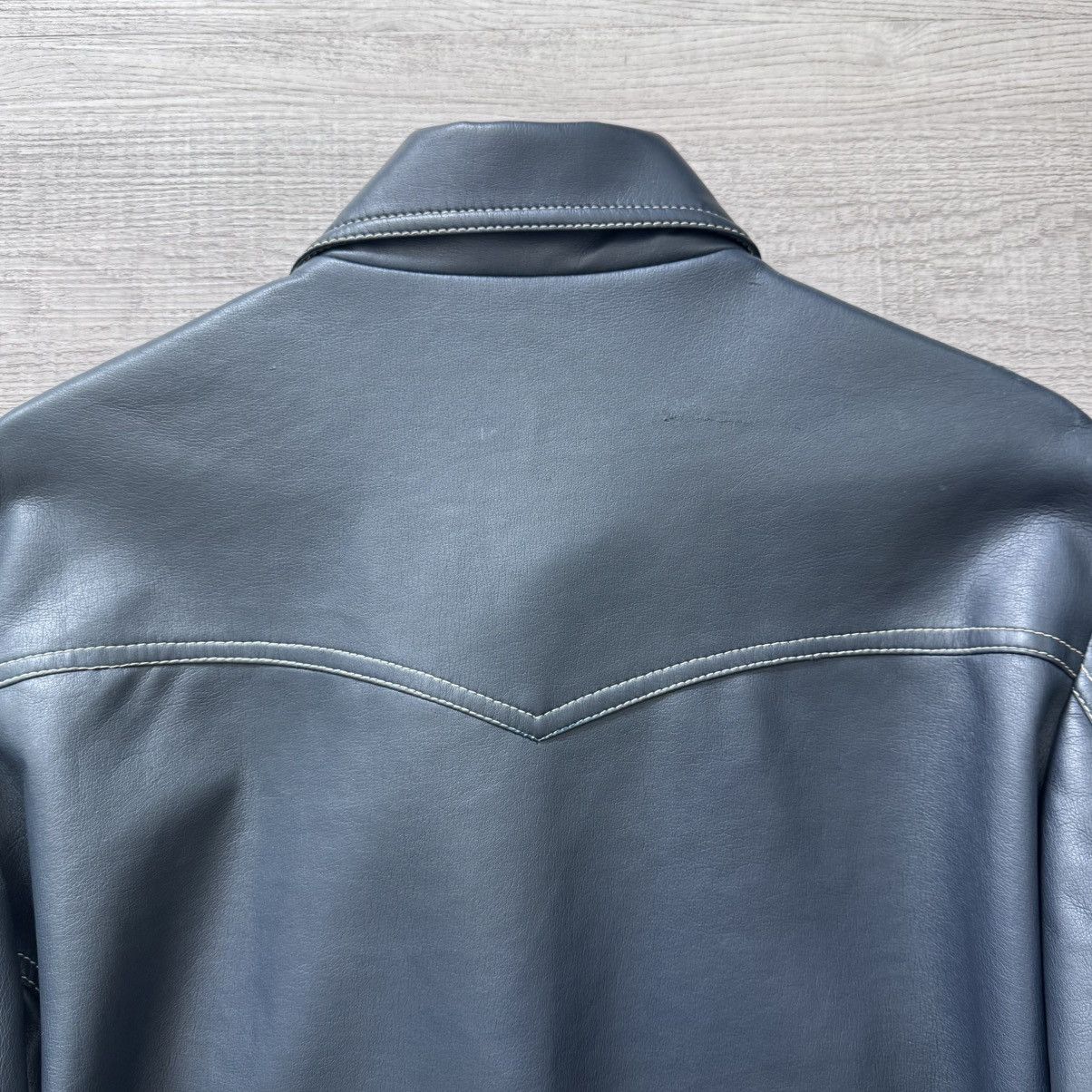 Vintage Vintage Vinyl Leather Jacket Size S Size US S / EU 44-46 / 1 - 9 Thumbnail