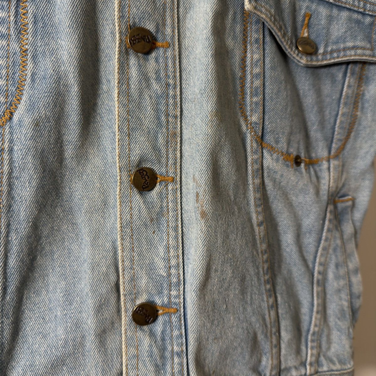 Other Vintage dead stock Italian Exclusive Paggi denim vest Size US M / EU 48-50 / 2 - 2 Thumbnail
