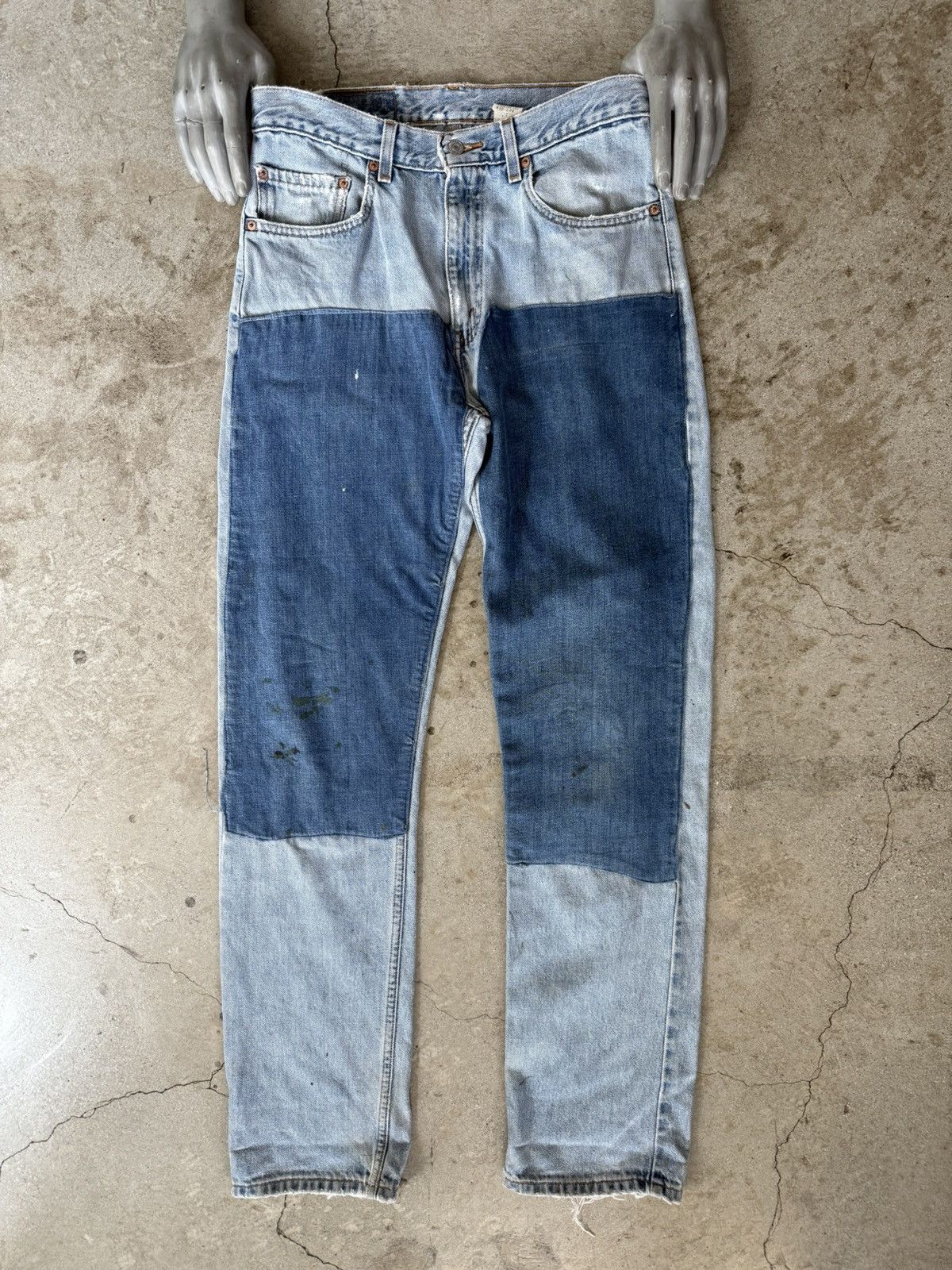 Levi's VINTAGE LEVI’S HOMEMADE DOUBLE KNEE CARPENTER JEANS PANTS Size US 32 / EU 48 - 1 Thumbnail