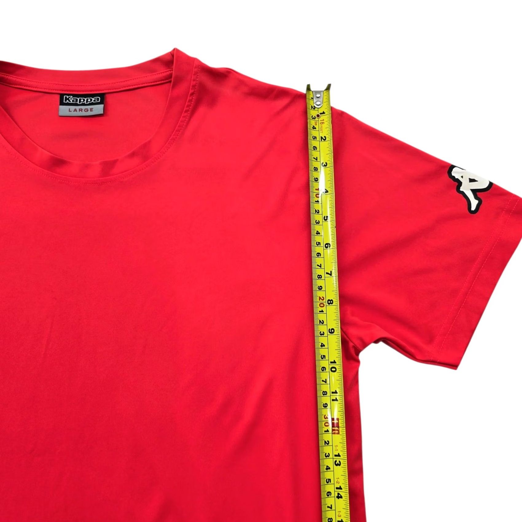 Kappa Kappa Men’s Red Omini Logo T-Shirt Large Kappa4Football Shirt Mens XS? Size US L / EU 52-54 / 3 - 6 Thumbnail