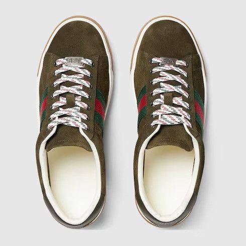 Gucci os11x0526 Ace Sneakers With Web in Multicolor Size US 10 / EU 43 - 3 Thumbnail