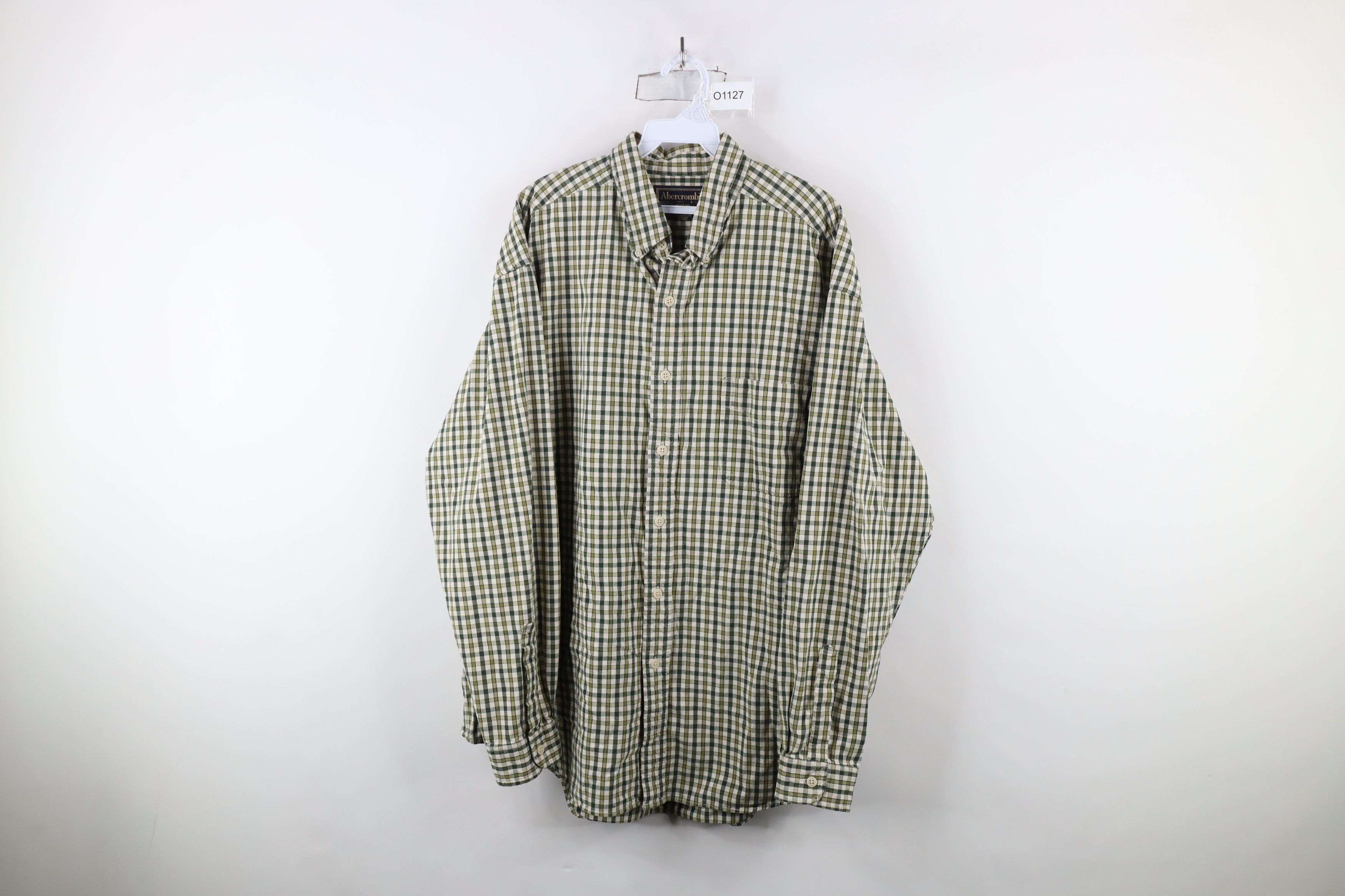 Abercrombie & Fitch × Vintage Vintage 90s Abercrombie & Fitch Baggy Fit Button Down Shirt Size US L / EU 52-54 / 3 - 1 Thumbnail
