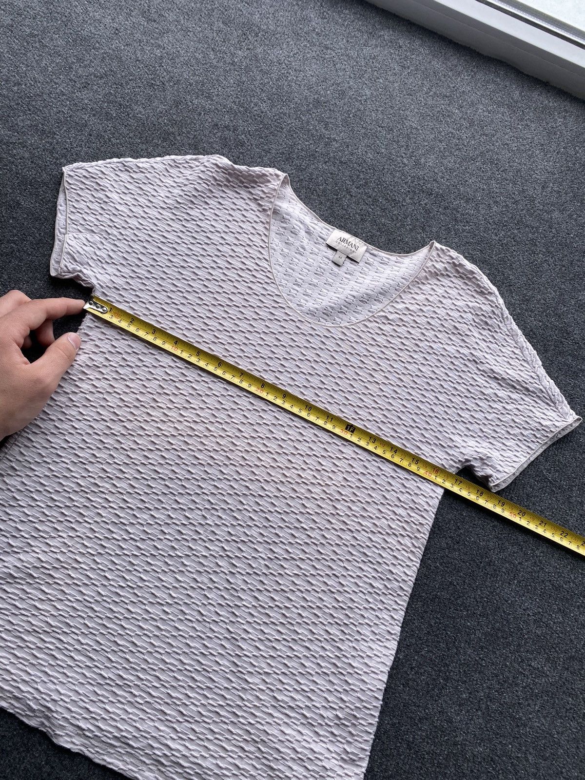 Armani 🔥Armani Collezioni Designer Luxury top tee m 44 size Size M / US 6-8 / IT 42-44 - 4 Thumbnail