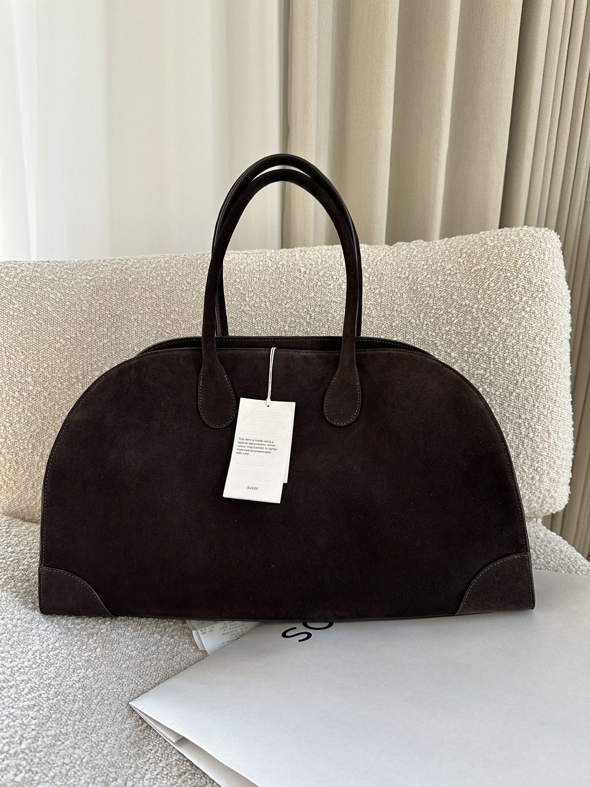 Cos Cos bowling bag tote leather suede Size ONE SIZE - 1 Thumbnail