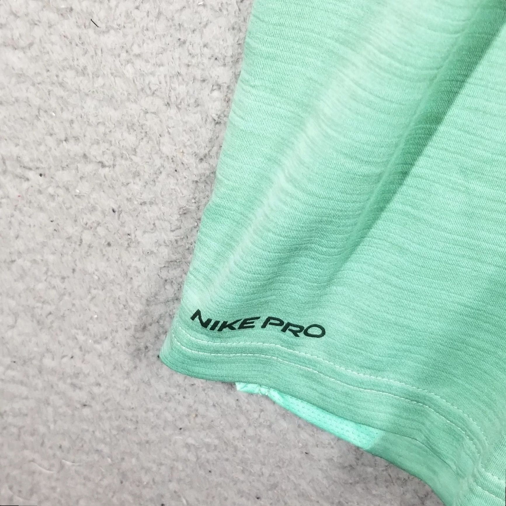 Nike Nike Pro Shirt Men Large Training Hyper Dry Veneer T-Shirt Jungle Green Pro Nike Shirt Training Jersey Polyester 100% Jersey Pro Size US L / EU 52-54 / 3 - 3 Thumbnail
