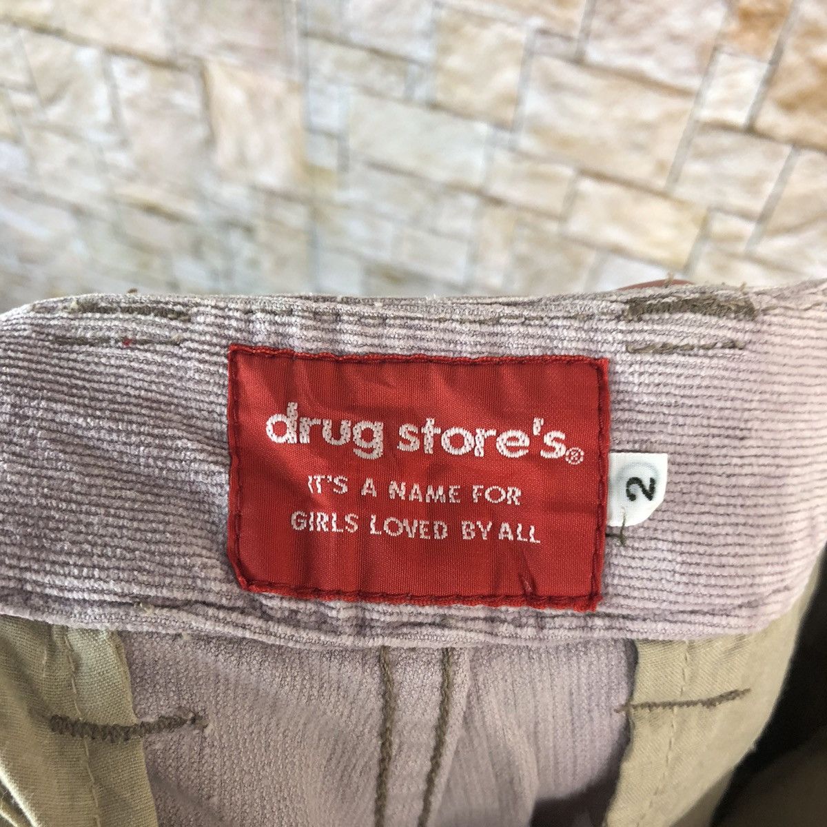 Japanese Brand Drug Store Purple Conduroy Pants #A1022 Size 26" / US 2 / IT 38 - 21 Thumbnail