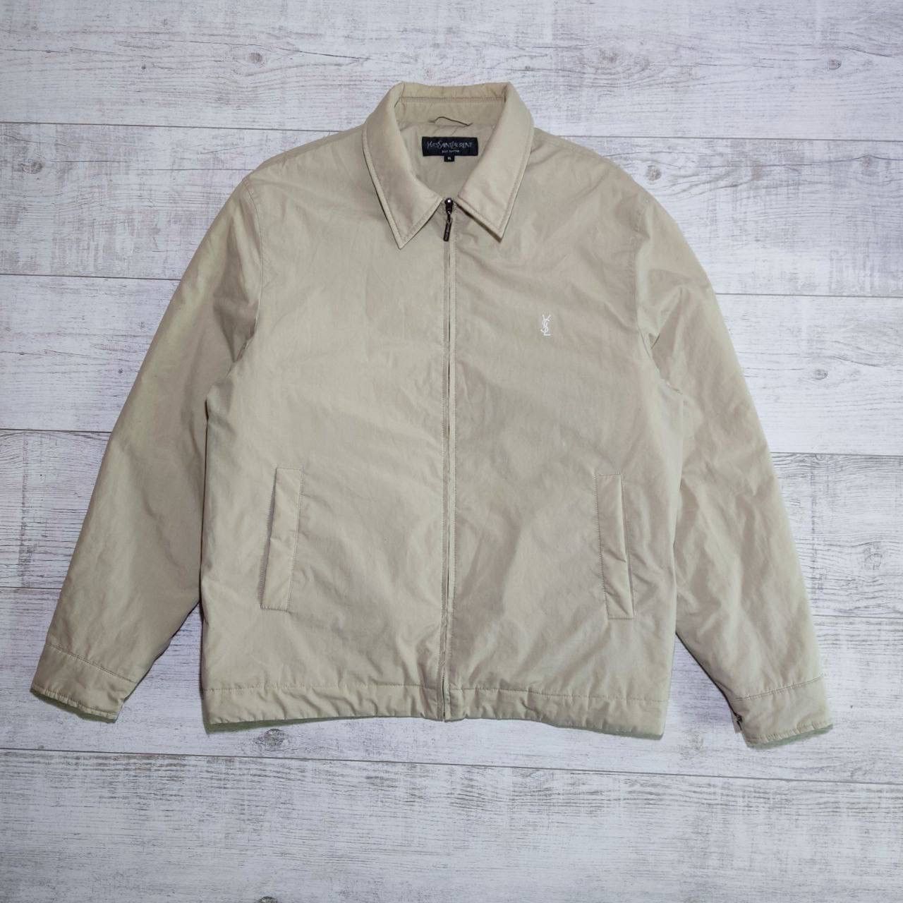 Vintage YSL Yves Saint Laurent Harrington Jacket Size XL