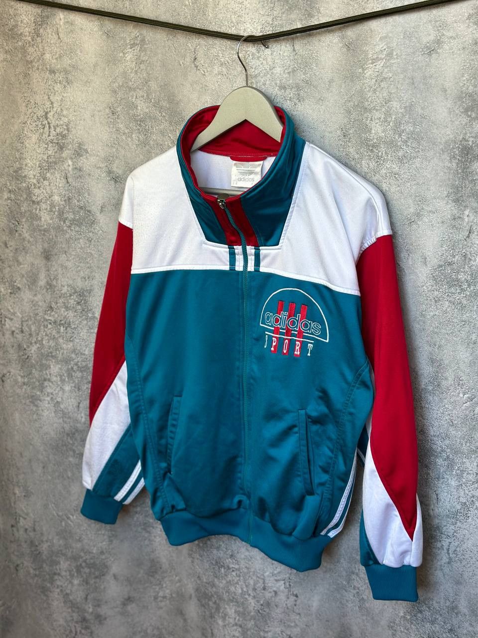 Adidas Vintage Adidas TrackSuit Jacket + Pants Retro 80s-90s Size US M / EU 48-50 / 2 - 2 Thumbnail