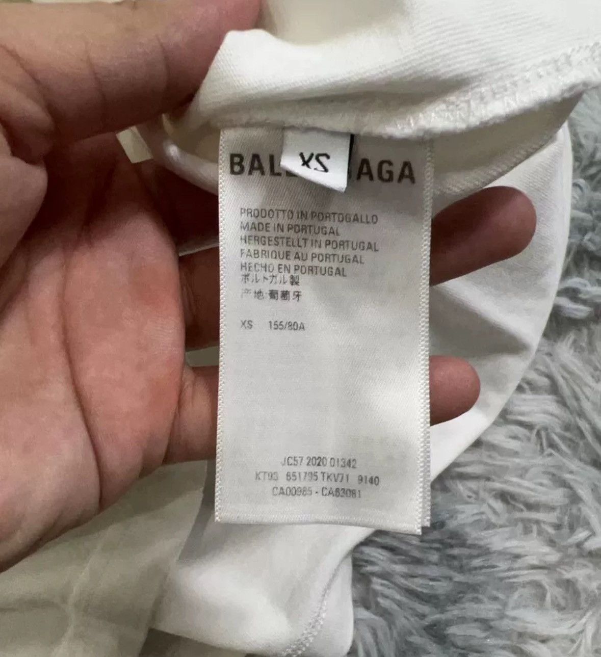 Balenciaga Balenciaga Embroidered Short Sleeve Size US XS / EU 42 / 0 - 6 Thumbnail