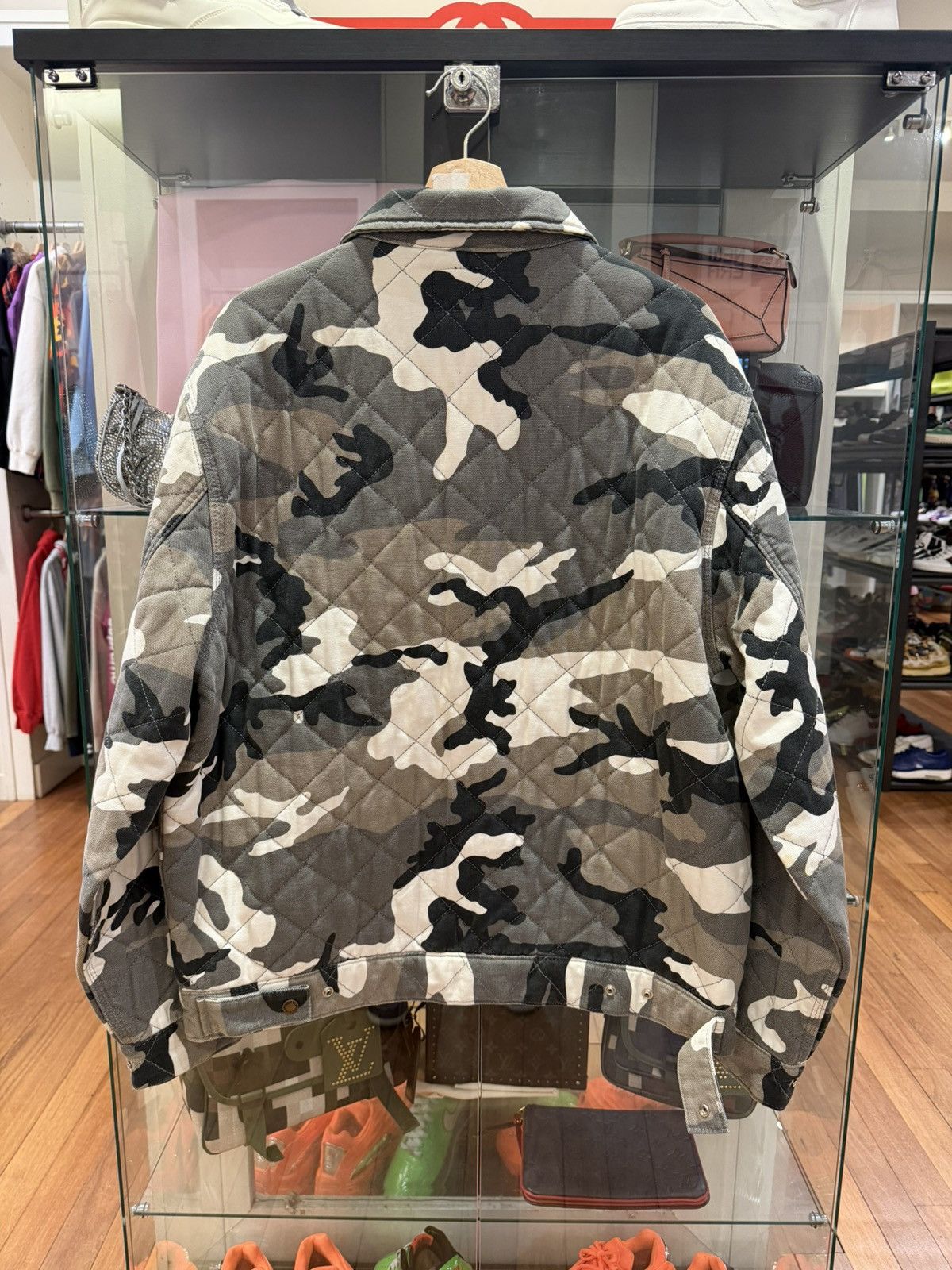 Dickies × Supreme Supreme x Dickies Quilted Camo Work Jacket Size US L / EU 52-54 / 3 - 2 Thumbnail