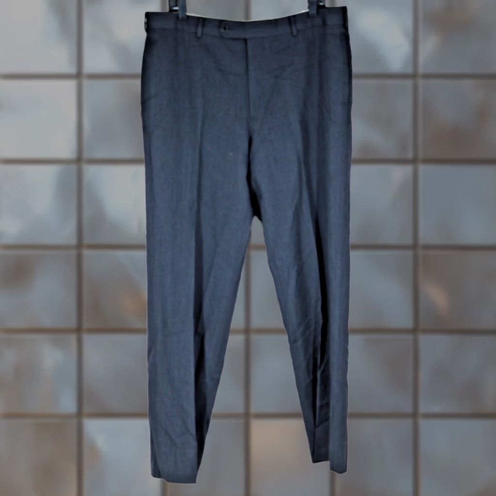 Brooks Brothers Brooks Brothers 1818 Men's Wool Dress Pants Black 37x32 Classic Fit