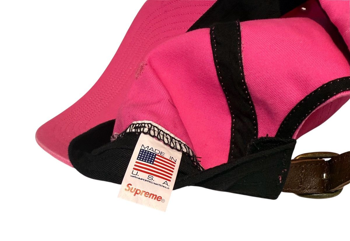 Supreme Supreme Washed Chino Twill Camp Cap Pink Size ONE SIZE - 4 Thumbnail