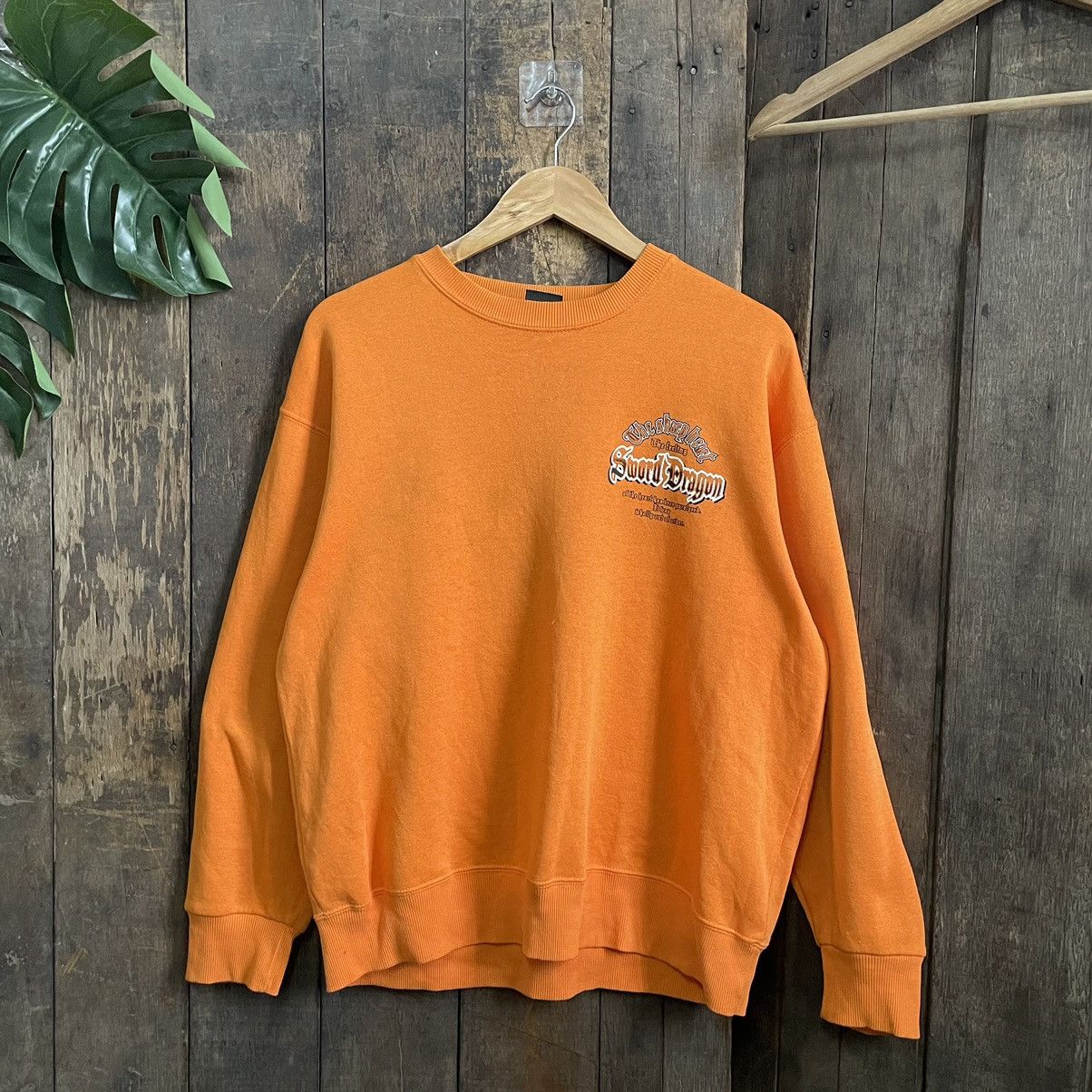 Tribal Streetwear × Vintage Vintage Y2K Staffa Sword Dragon Tribal street Sweatshirt Size US L / EU 52-54 / 3 - 2 Thumbnail