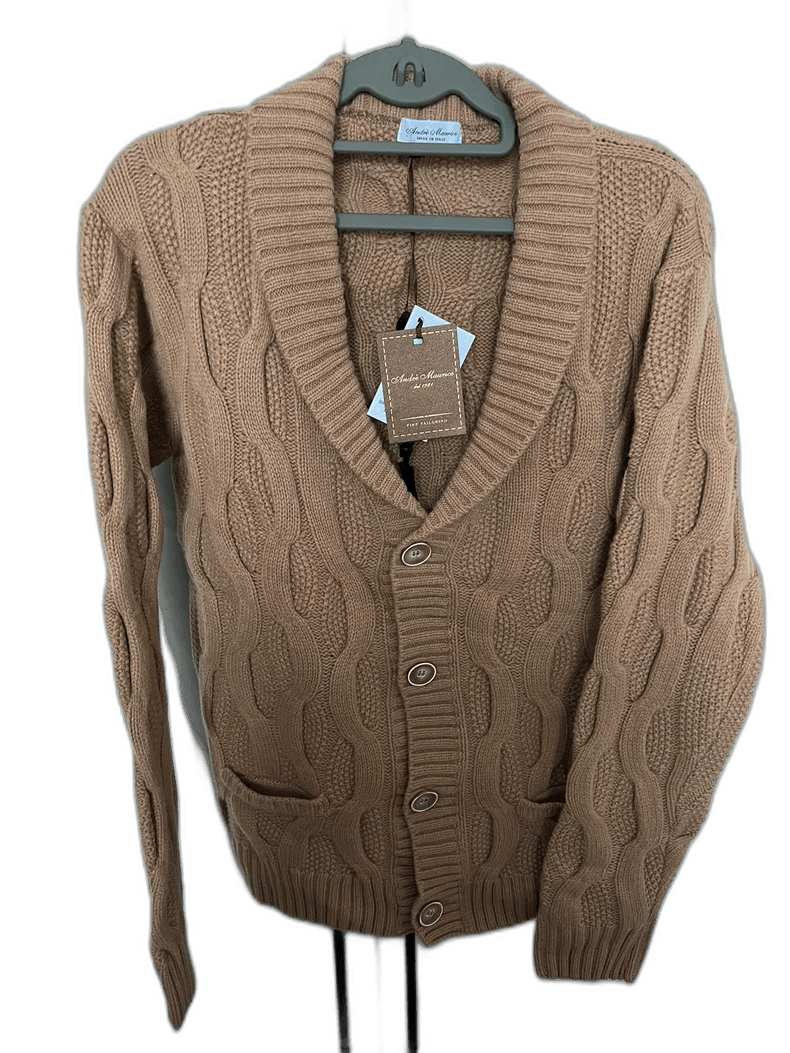 Maison Margiela Andrè Maurice Cashmere Blend Cardigan Sweater Size US L / EU 52-54 / 3 - 1 Thumbnail