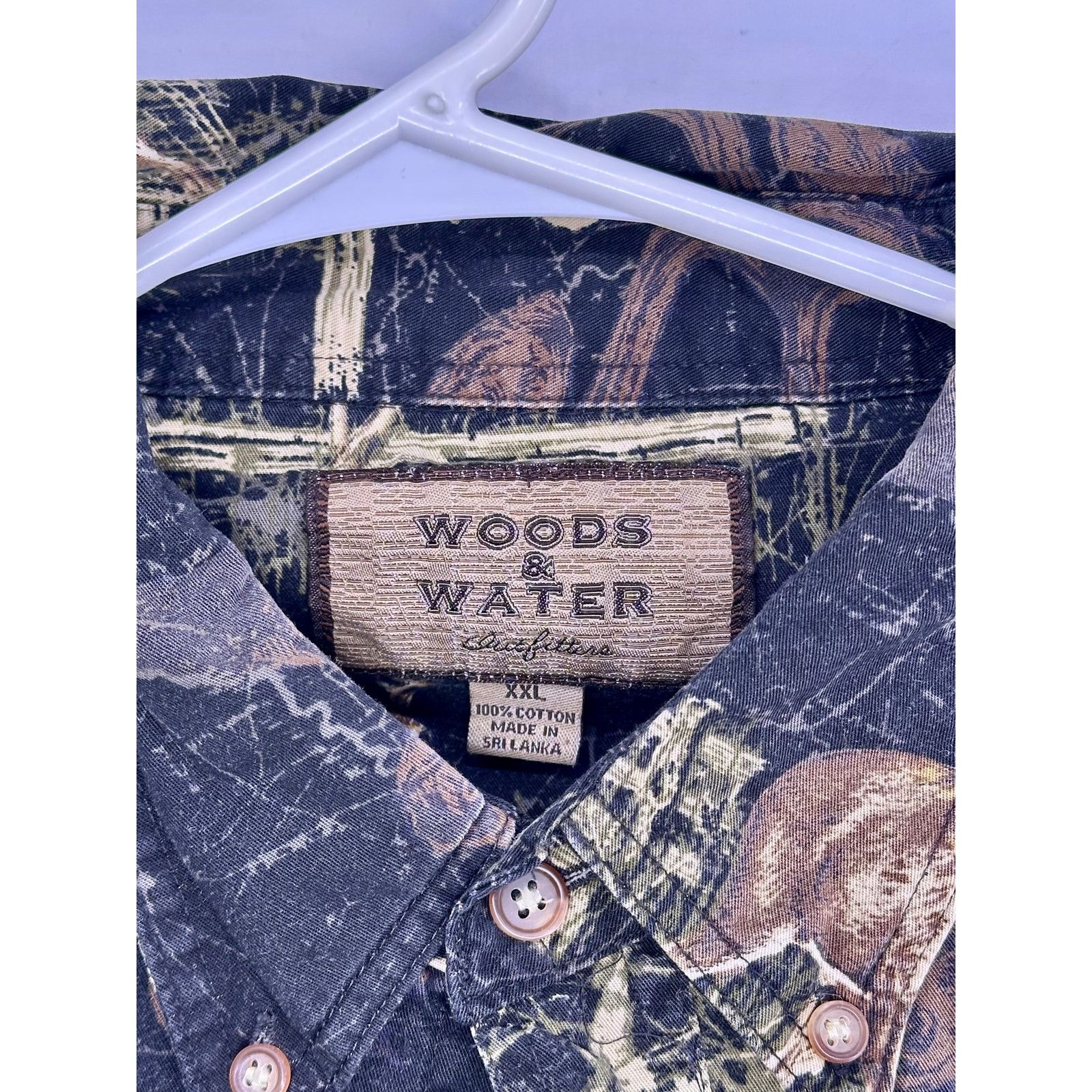 & Other Stories Woods & Water Button Down Shirt Mens Size 2XL Buck All Over Size US XL / EU 56 / 4 - 6 Thumbnail