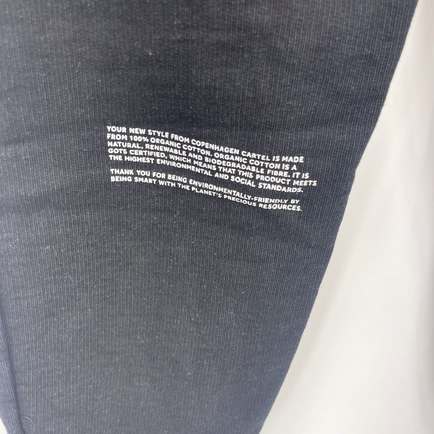 ARKK Copenhagen Copenhagen Joggers Pants Womens Small Black Organic Cotton Minimalist Tapered 90s Bohemian Size 28" / US 6 / IT 42 - 7 Thumbnail
