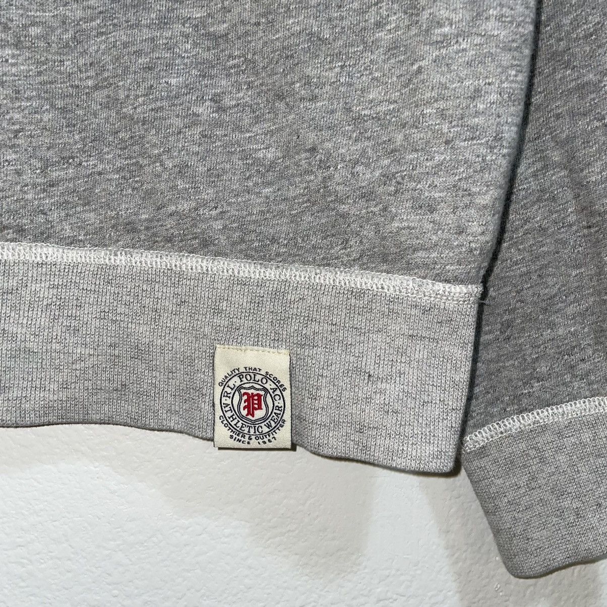 Polo Ralph Lauren × Ralph Lauren Blue Label Polo Ralph Lauren Double V Crewneck Sweatshirt Size US M / EU 48-50 / 2 - 2 Thumbnail